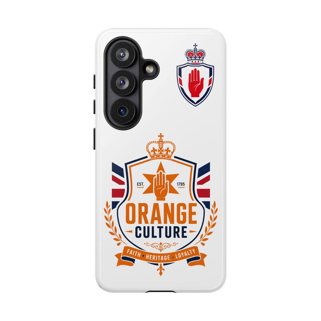 Orange Culture Phone Case — Patriotic Protective Cover