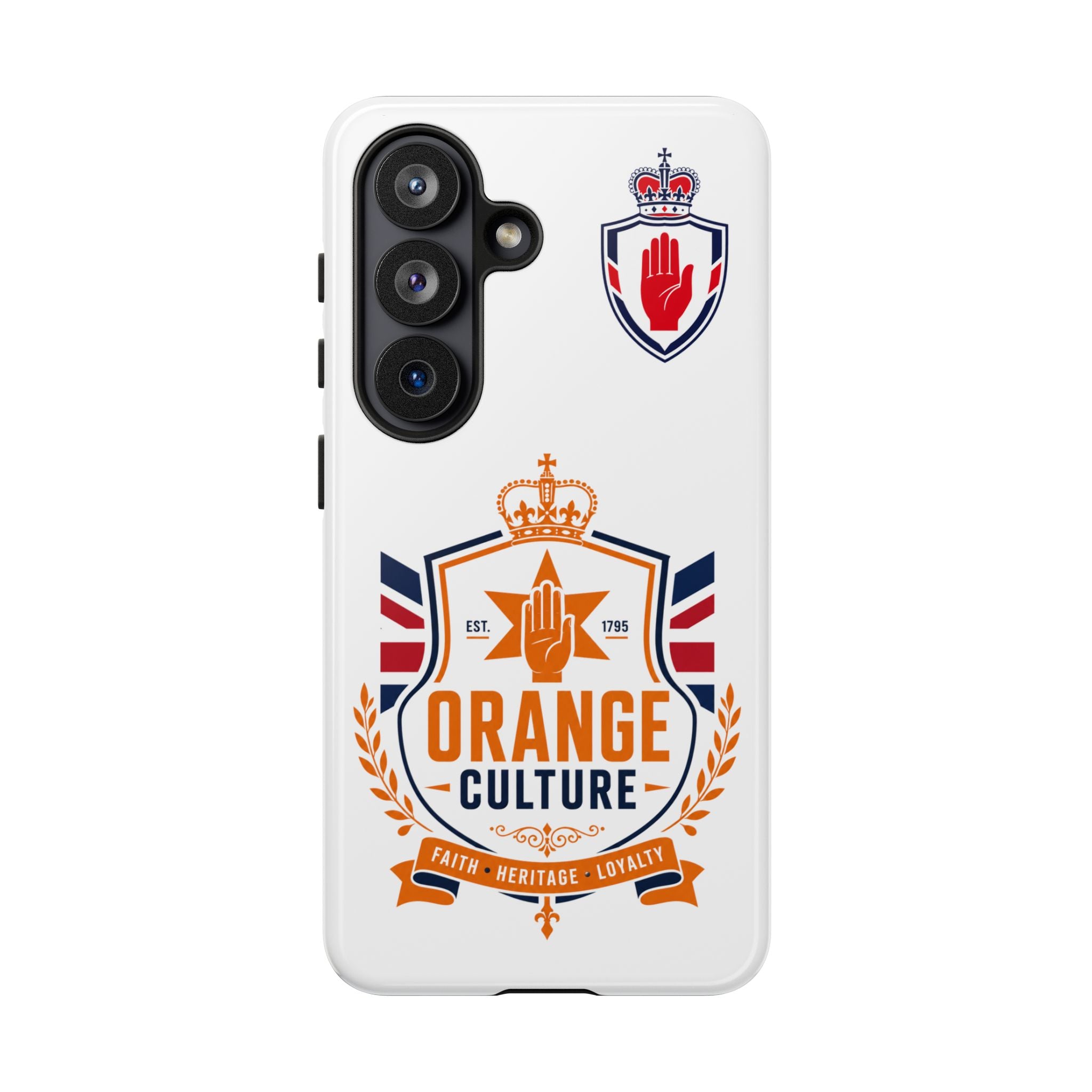 Orange Culture Phone Case — Patriotic Protective Cover