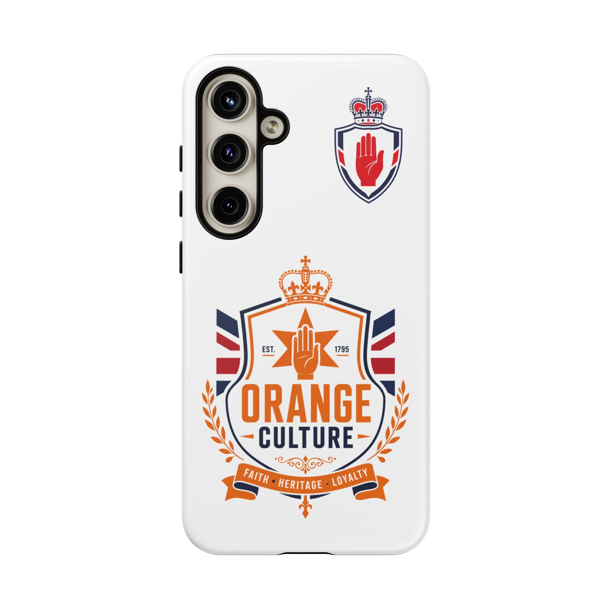 Orange Culture Phone Case — Patriotic Protective Cover