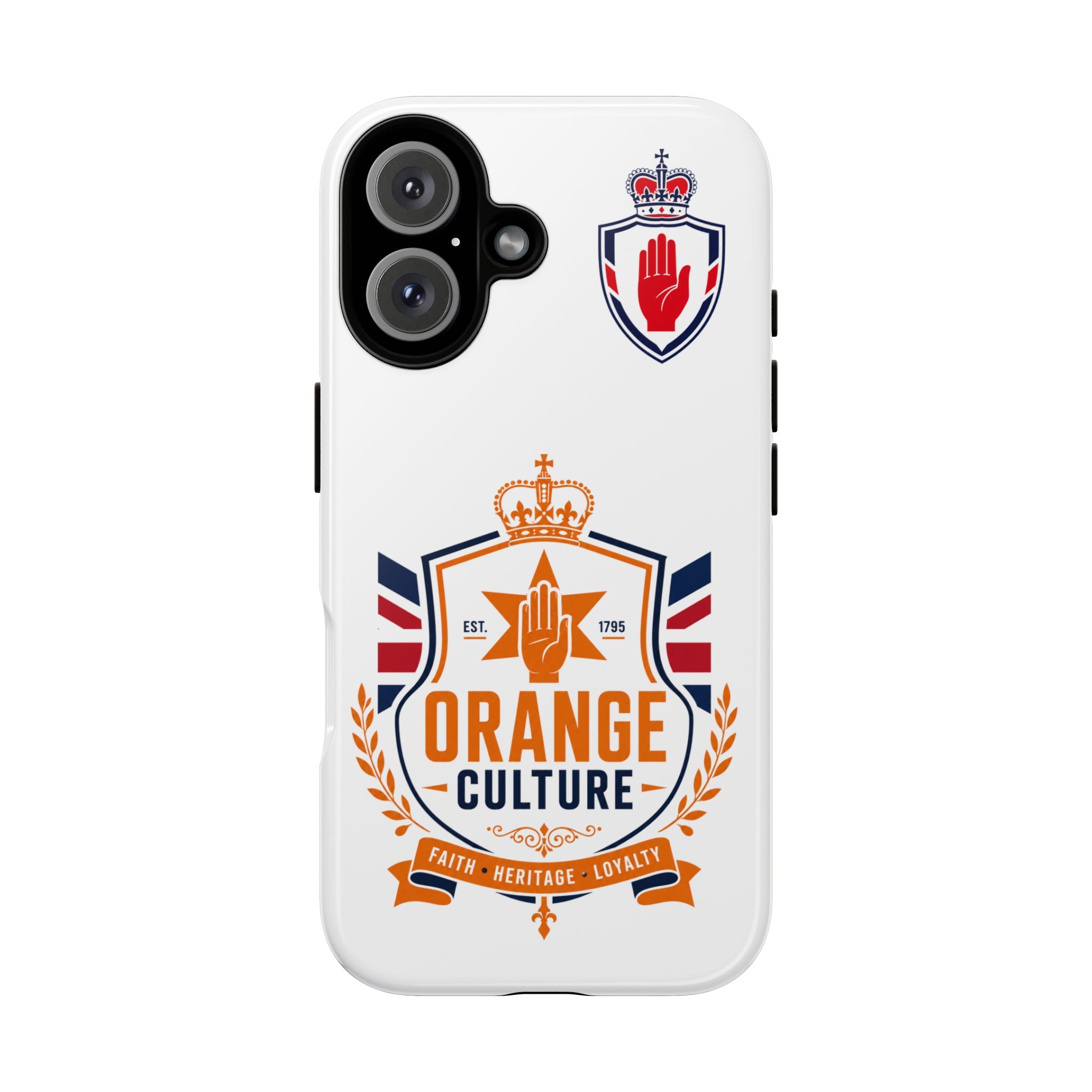 Orange Culture Phone Case — Patriotic Protective Cover