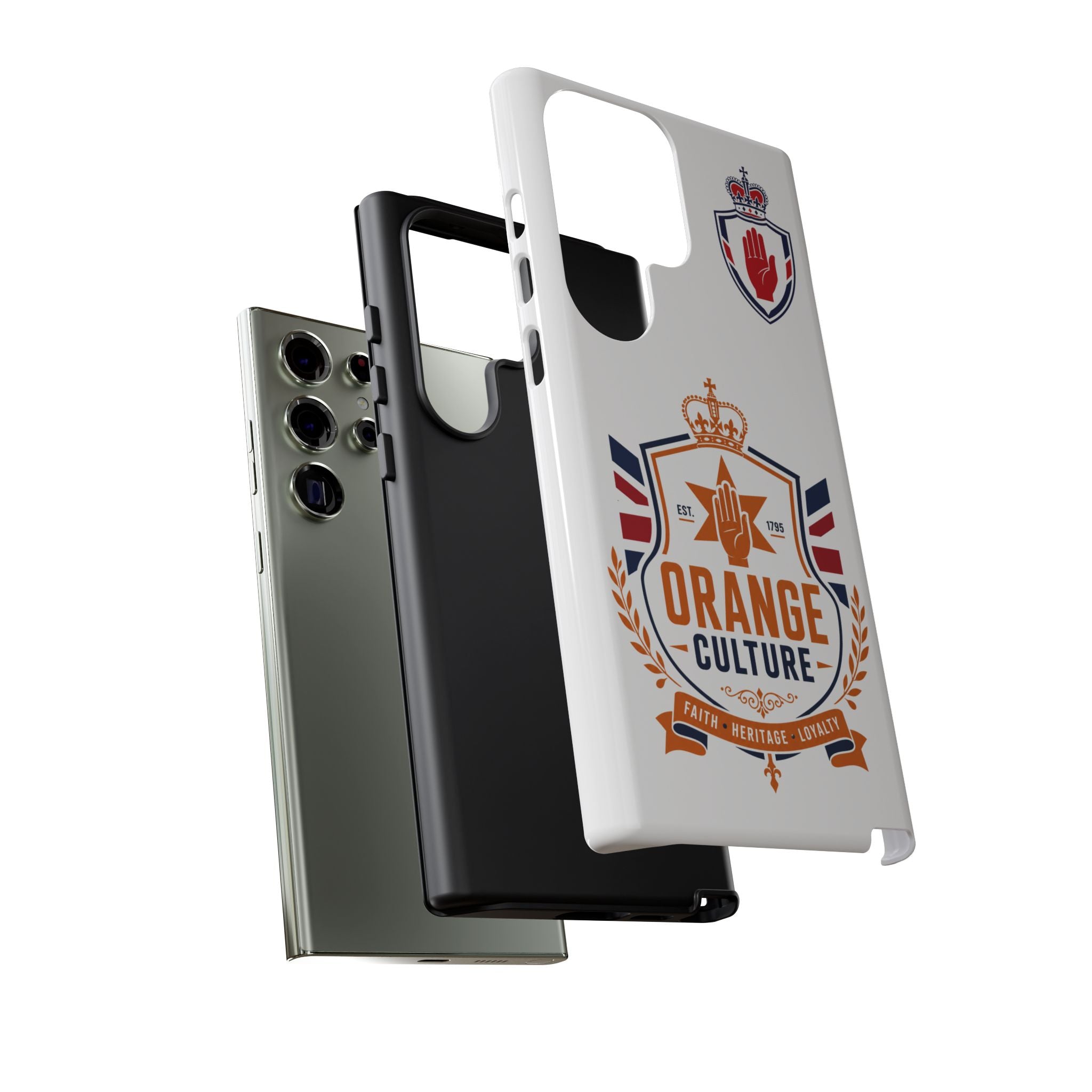 Orange Culture Phone Case — Patriotic Protective Cover