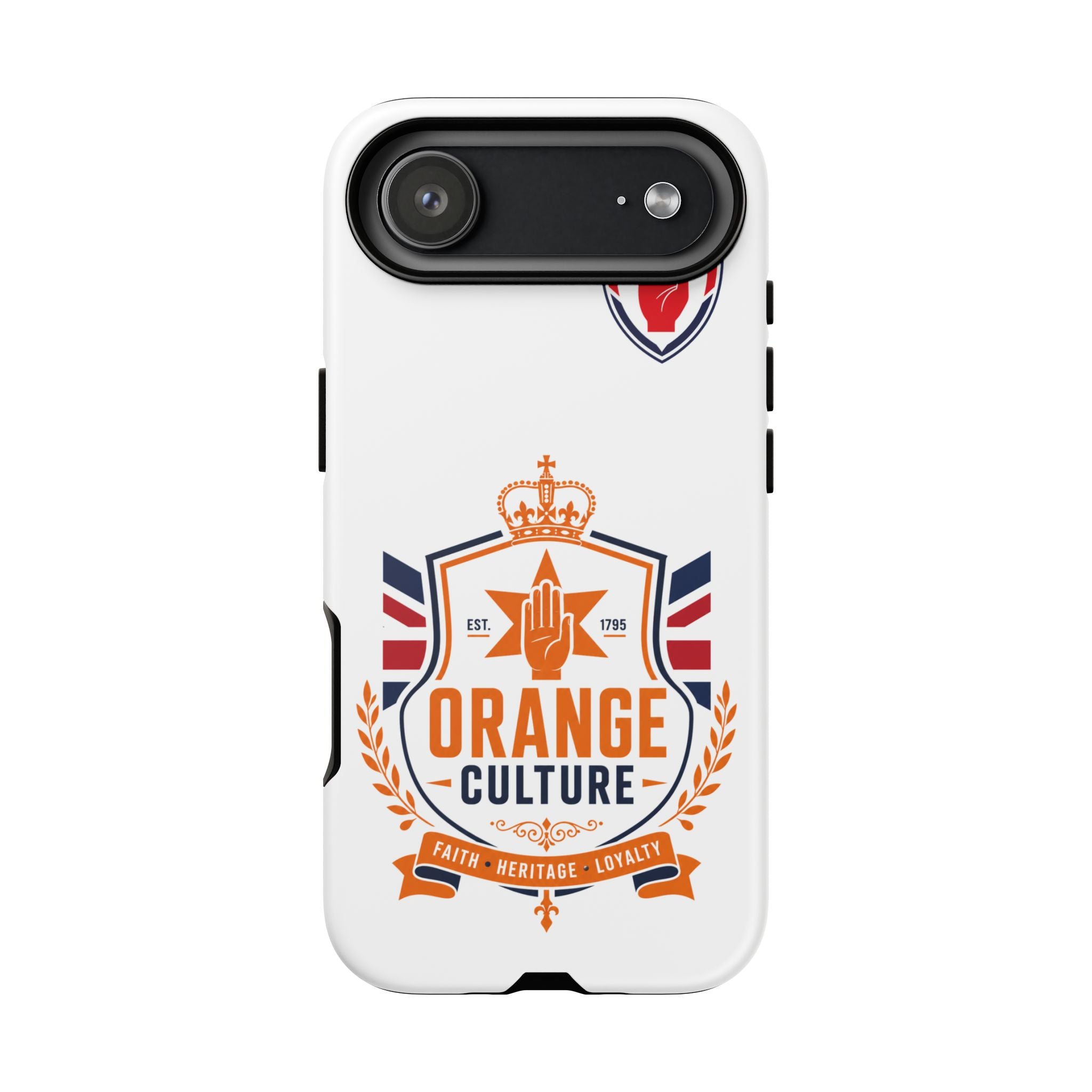 Orange Culture Phone Case — Patriotic Protective Cover