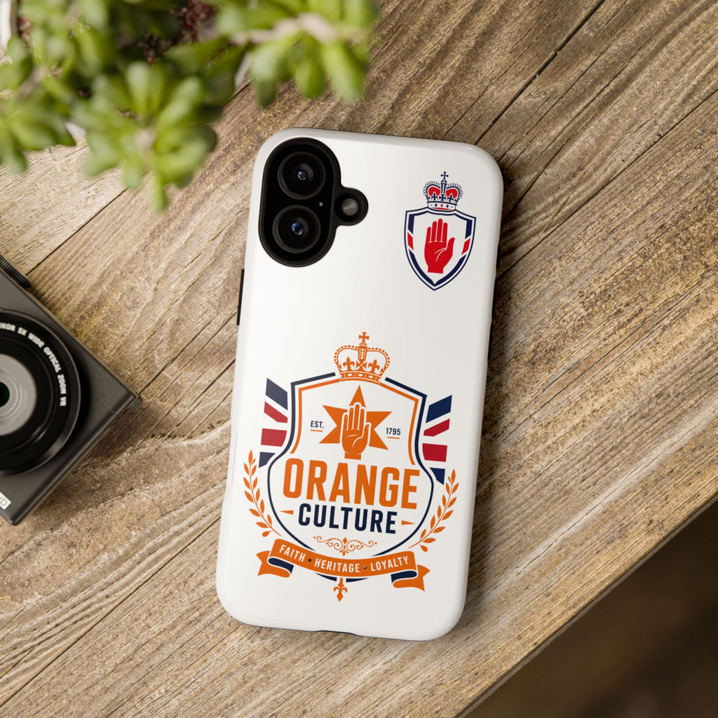 Orange Culture Phone Case — Patriotic Protective Cover
