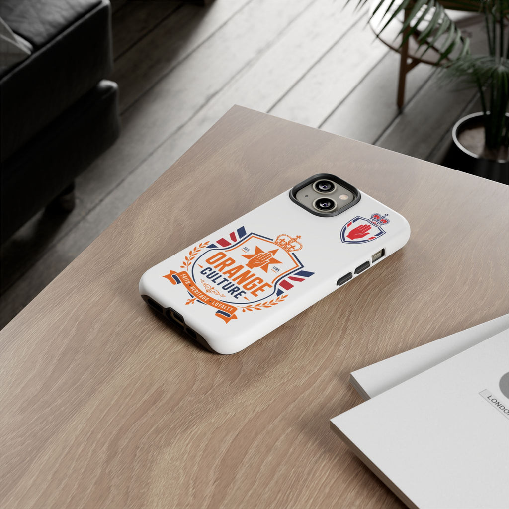 Orange Culture Phone Case — Patriotic Protective Cover