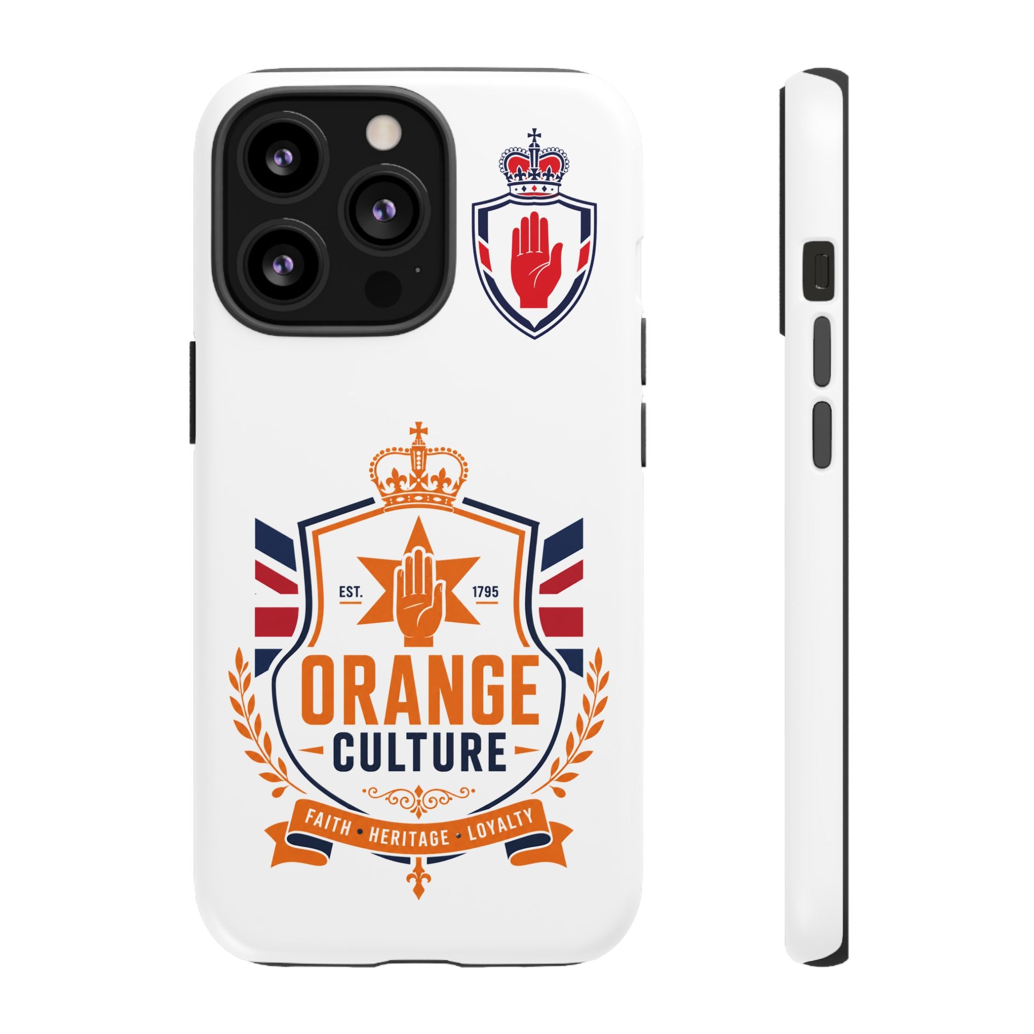 Orange Culture Phone Case — Patriotic Protective Cover