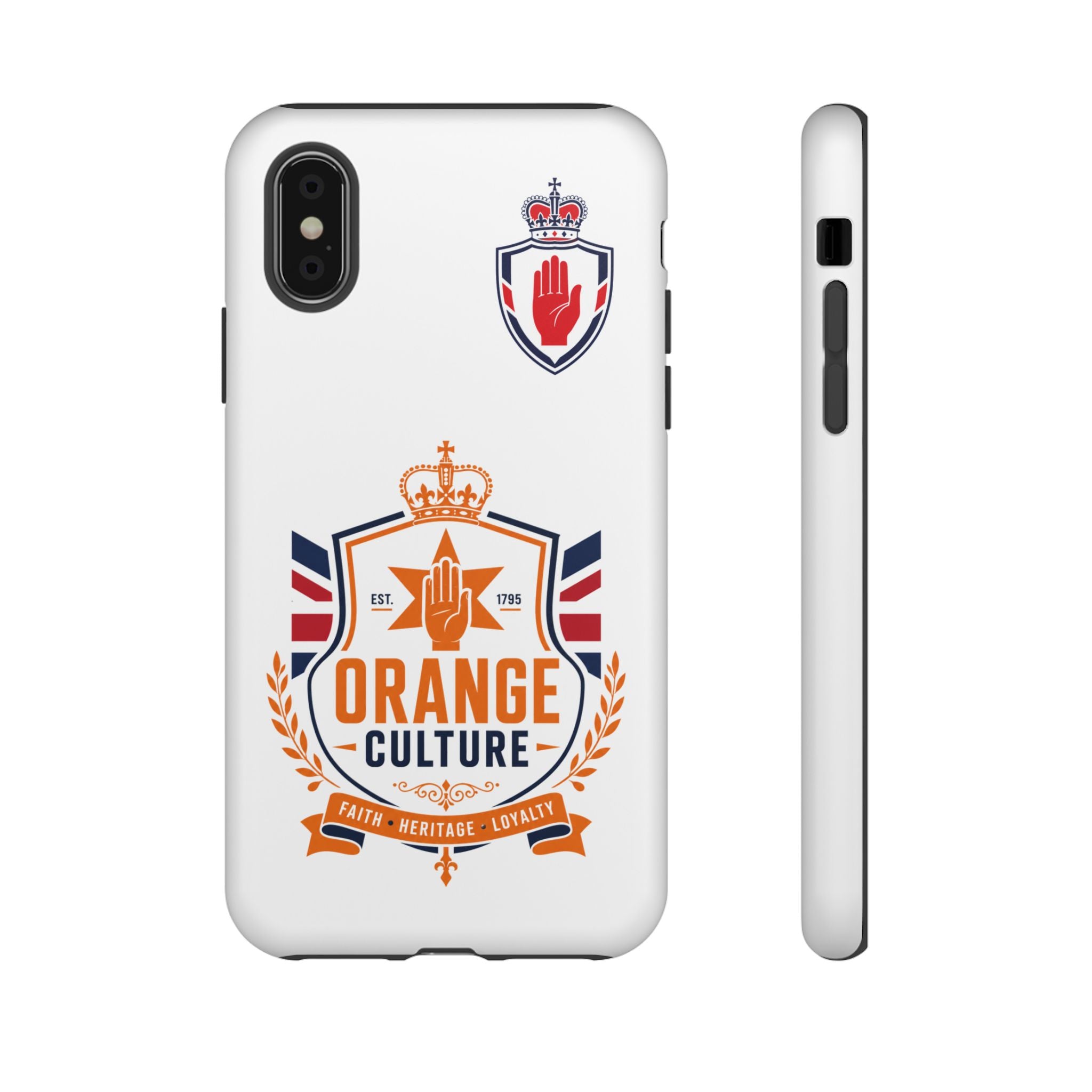 Orange Culture Phone Case — Patriotic Protective Cover