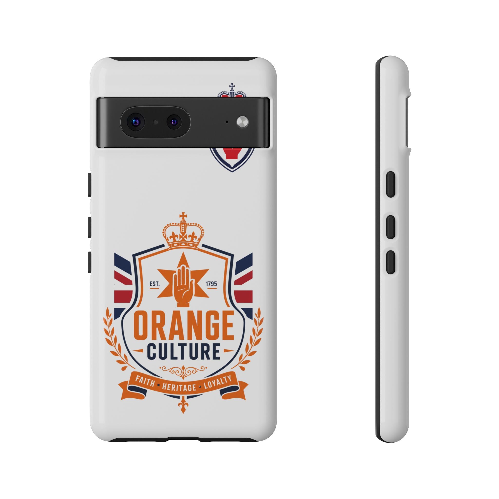 Orange Culture Phone Case — Patriotic Protective Cover