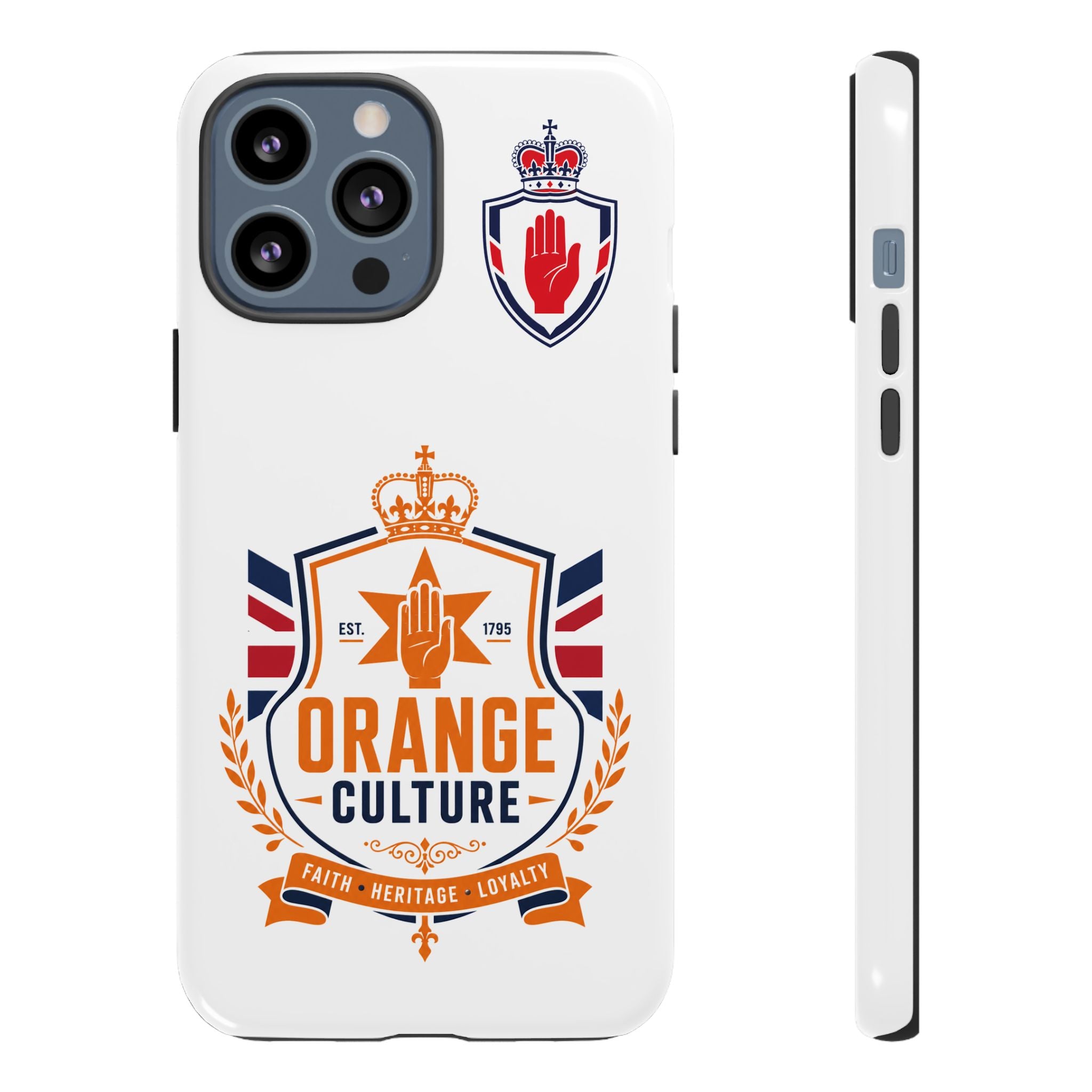 Orange Culture Phone Case — Patriotic Protective Cover