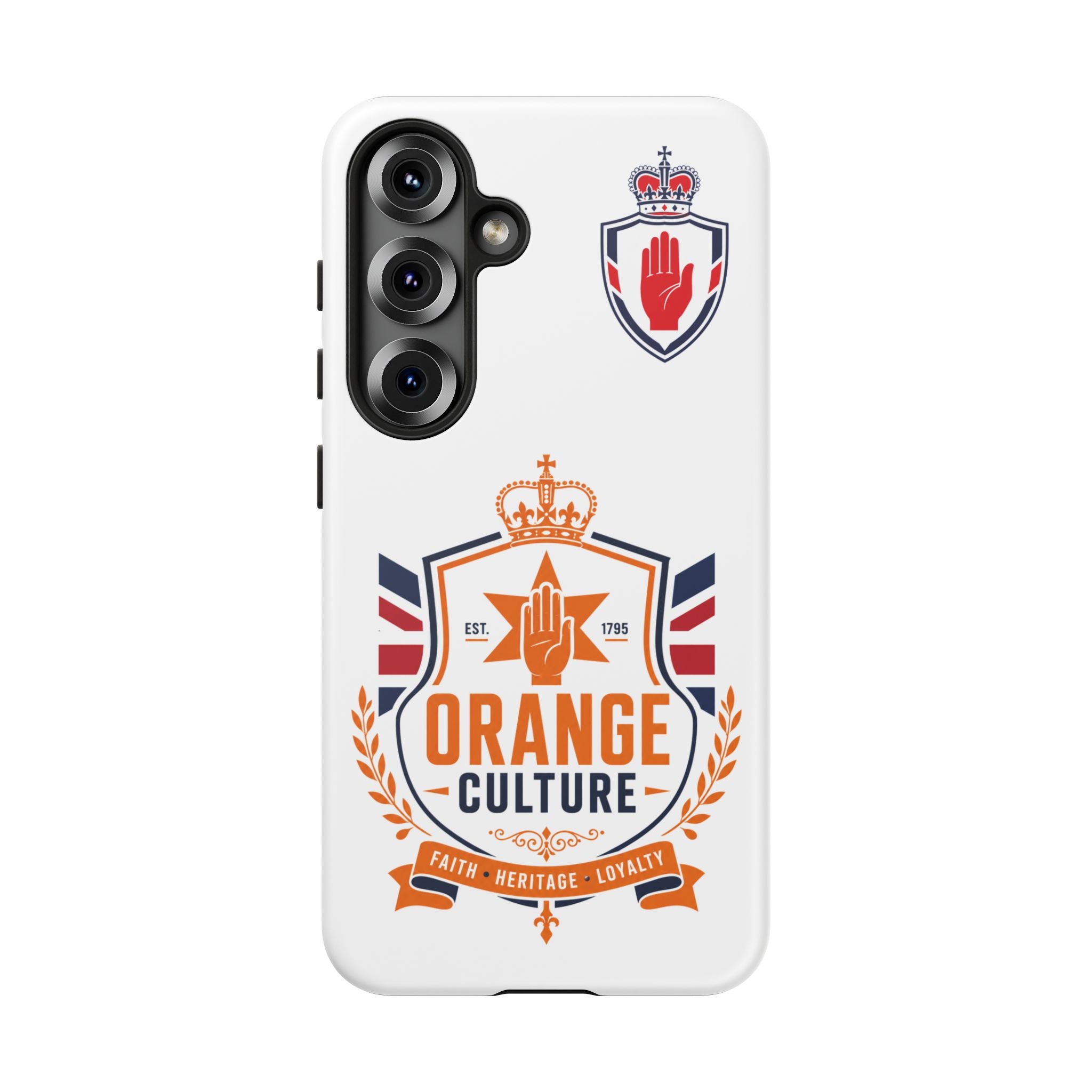 Orange Culture Phone Case — Patriotic Protective Cover