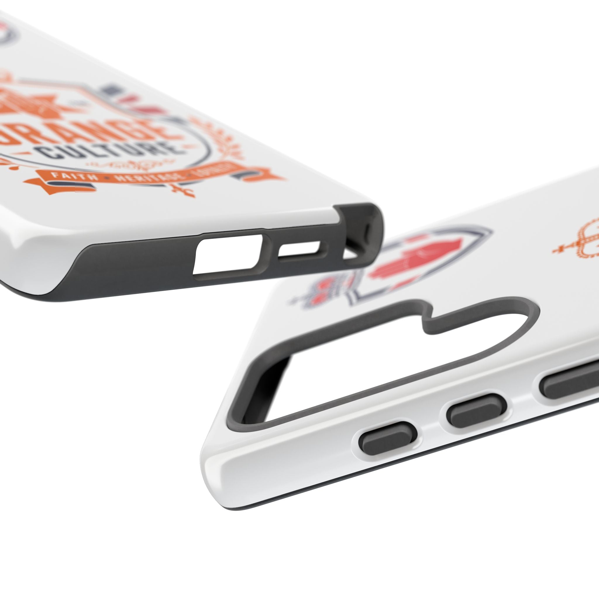 Orange Culture Phone Case — Patriotic Protective Cover