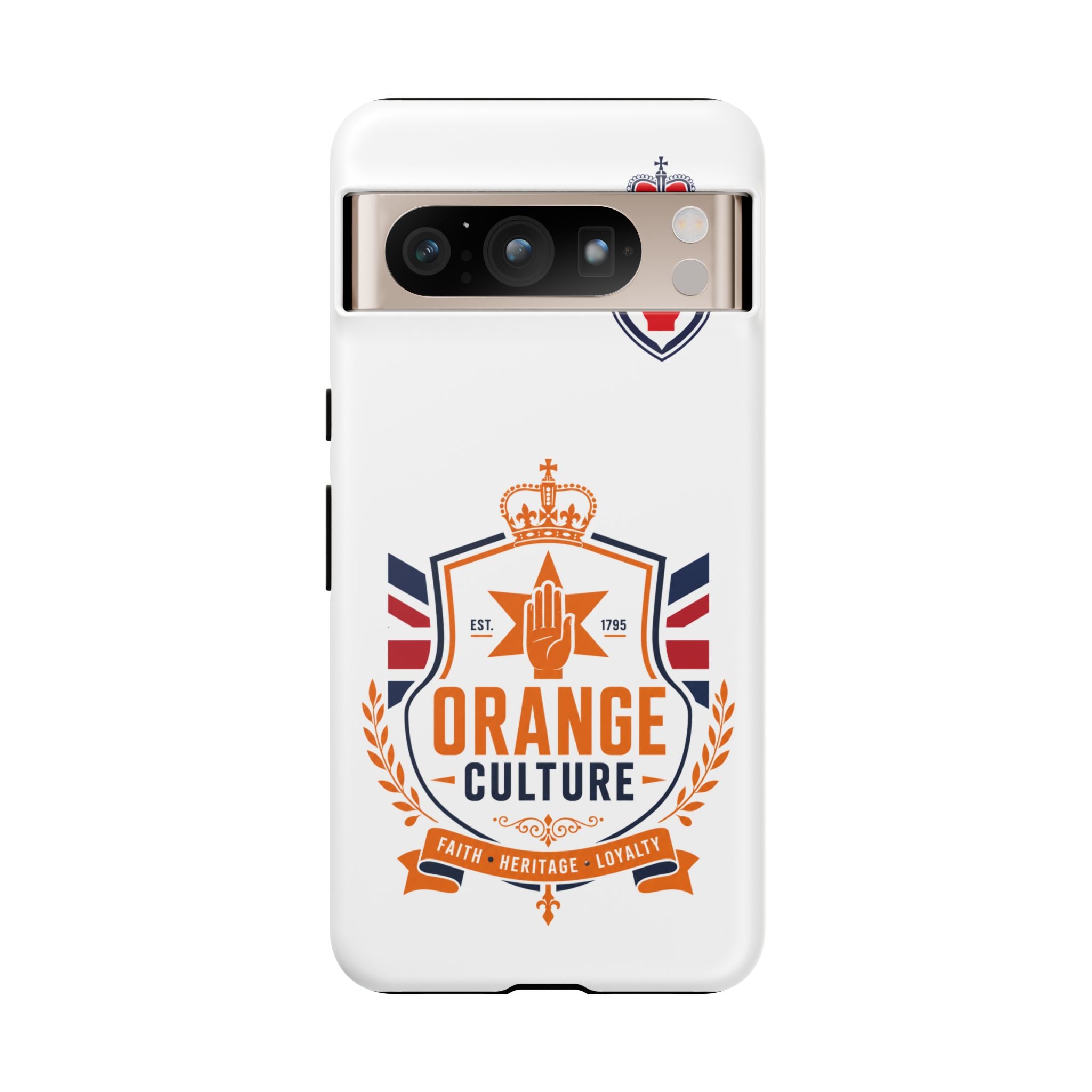 Orange Culture Phone Case — Patriotic Protective Cover
