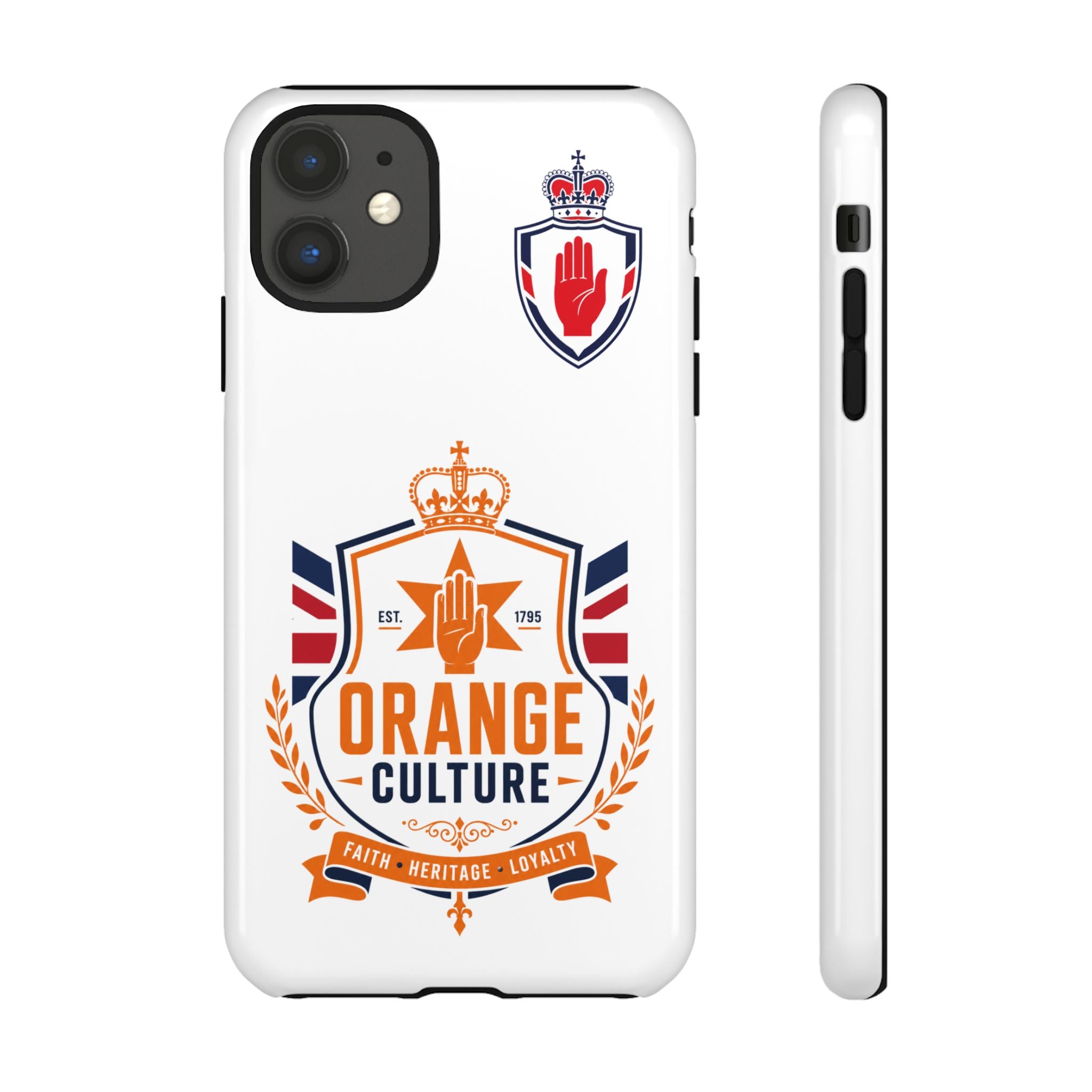 Orange Culture Phone Case — Patriotic Protective Cover