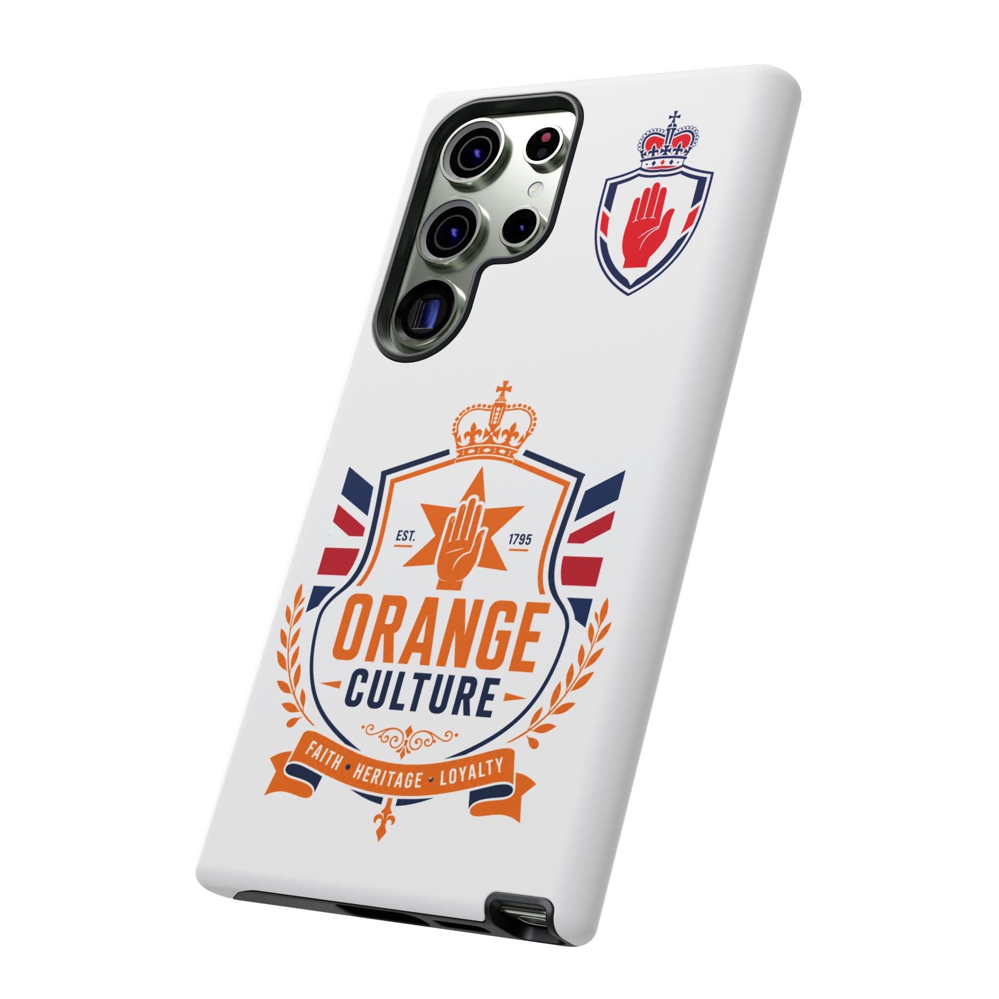Orange Culture Phone Case — Patriotic Protective Cover