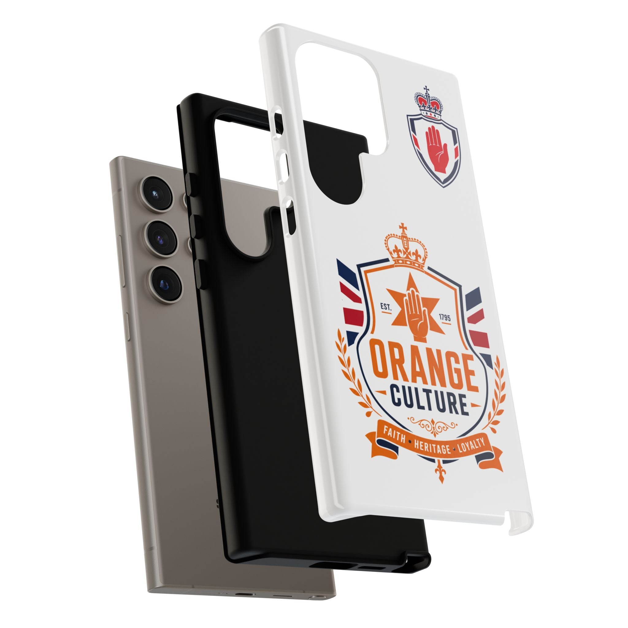 Orange Culture Phone Case — Patriotic Protective Cover