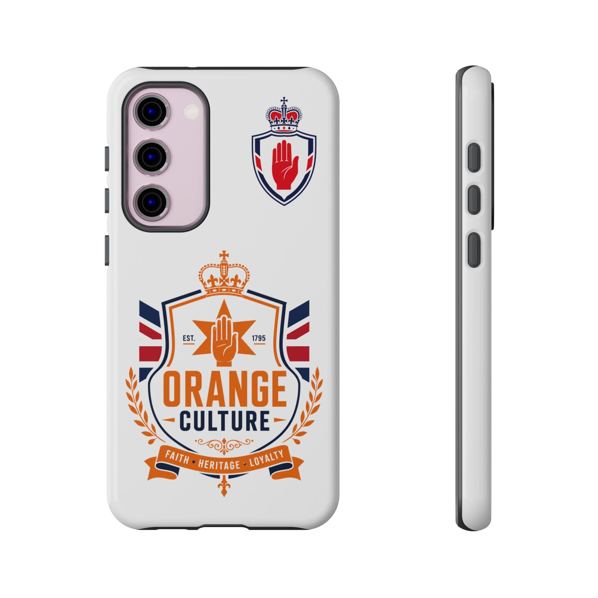 Orange Culture Phone Case — Patriotic Protective Cover