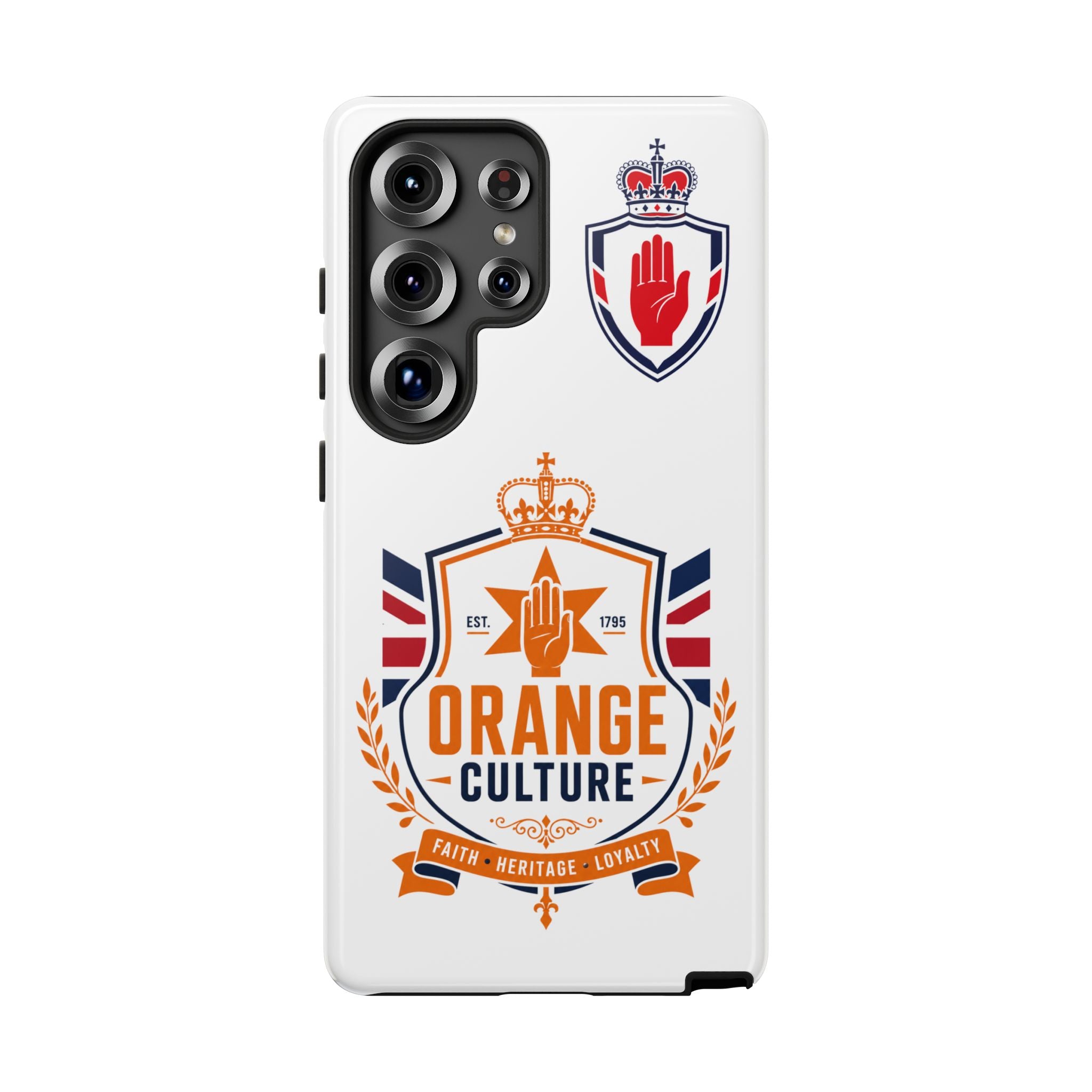 Orange Culture Phone Case — Patriotic Protective Cover