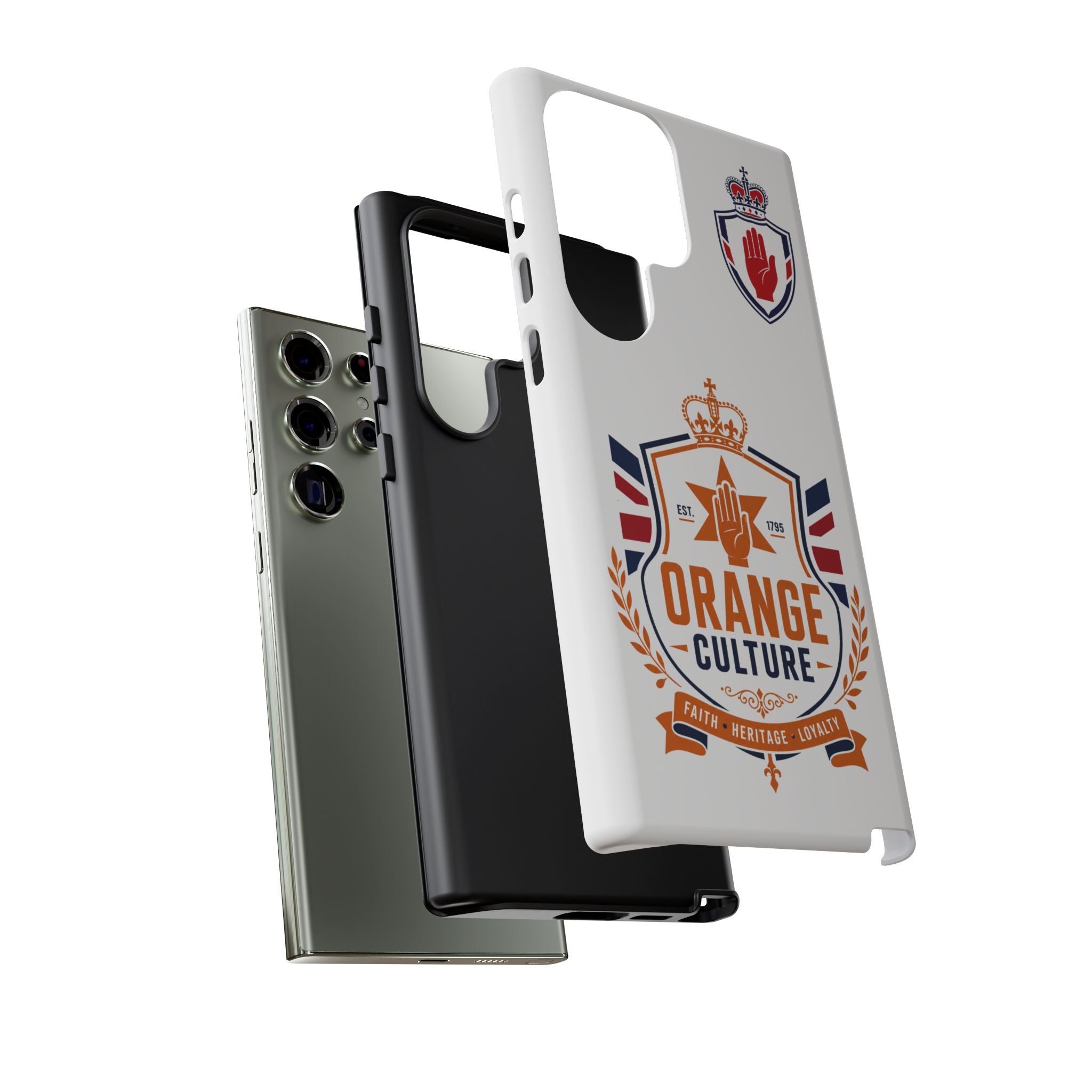 Orange Culture Phone Case — Patriotic Protective Cover