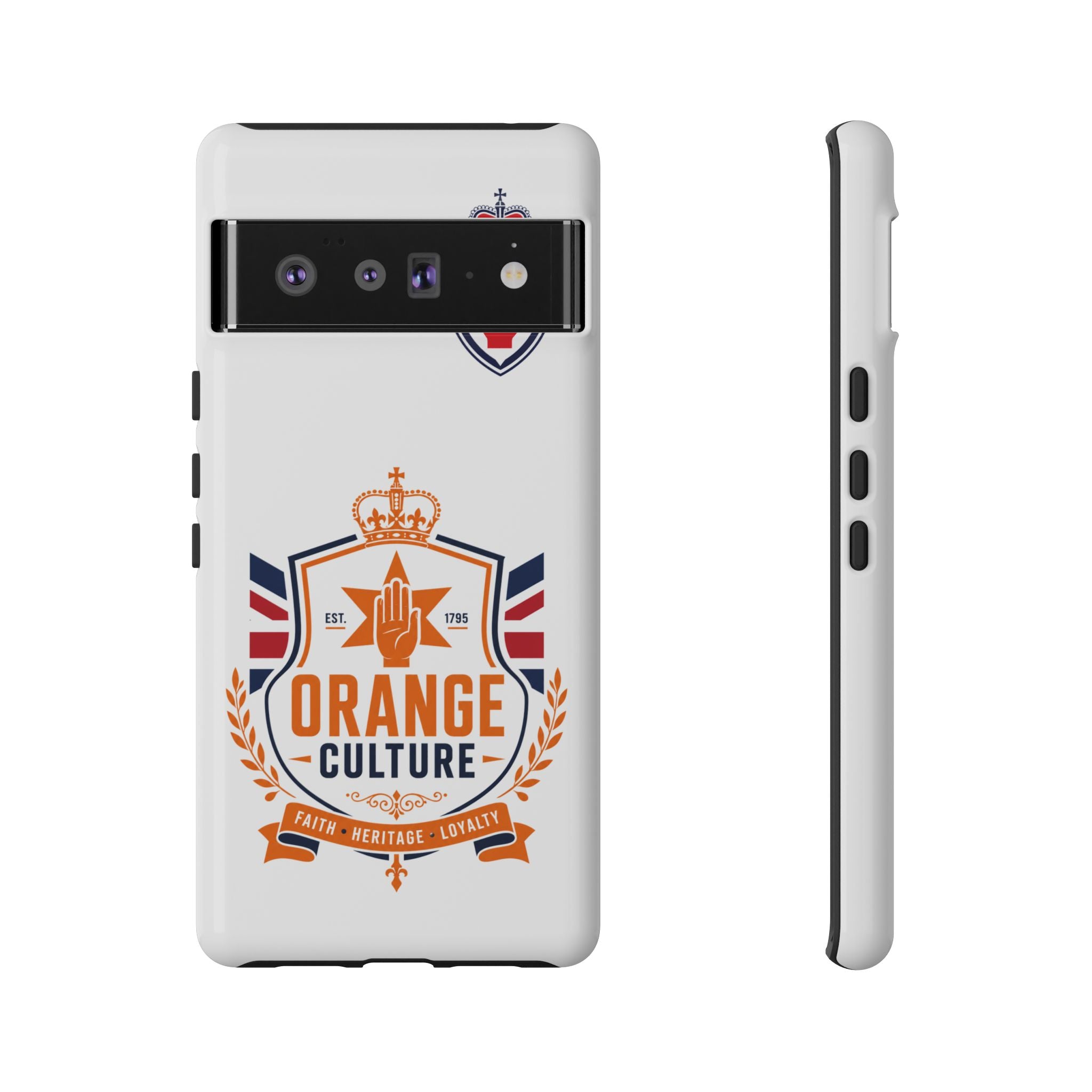 Orange Culture Phone Case — Patriotic Protective Cover