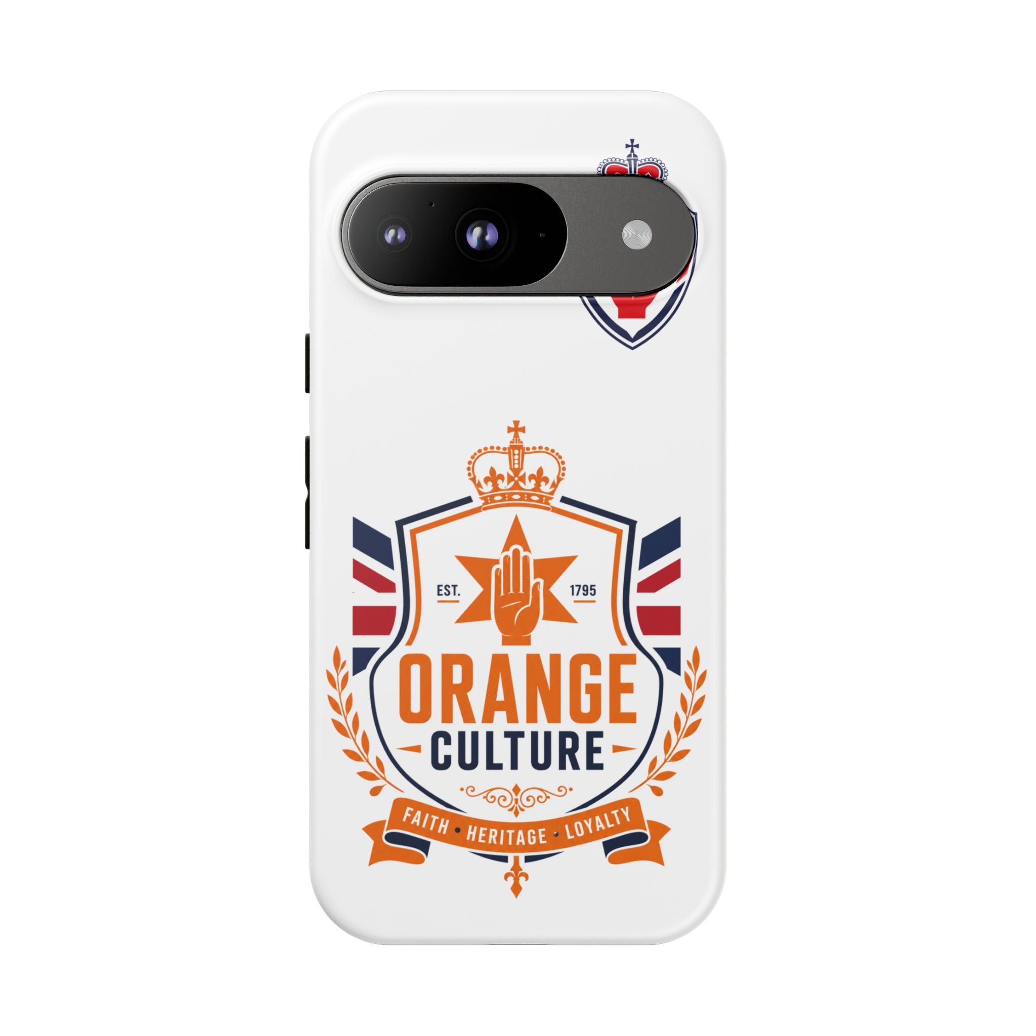Orange Culture Phone Case — Patriotic Protective Cover