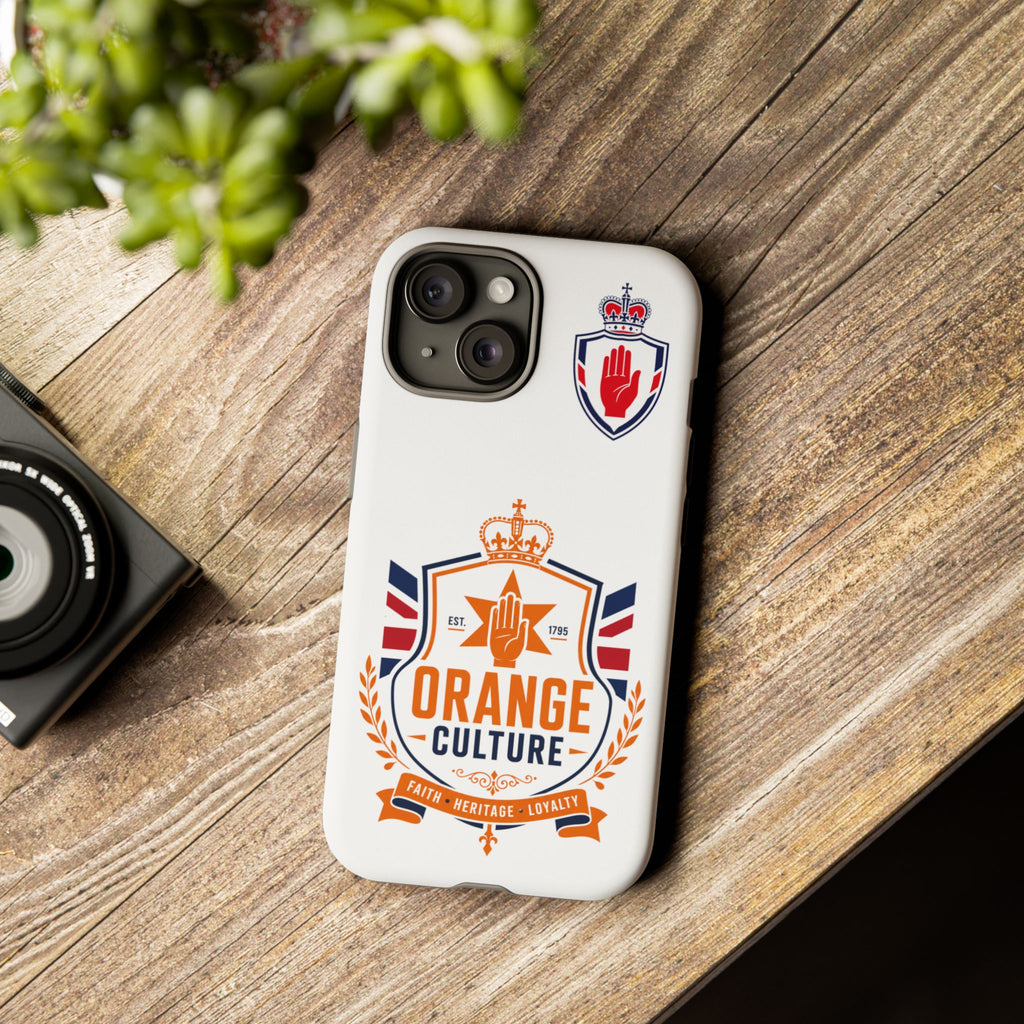 Orange Culture Phone Case — Patriotic Protective Cover