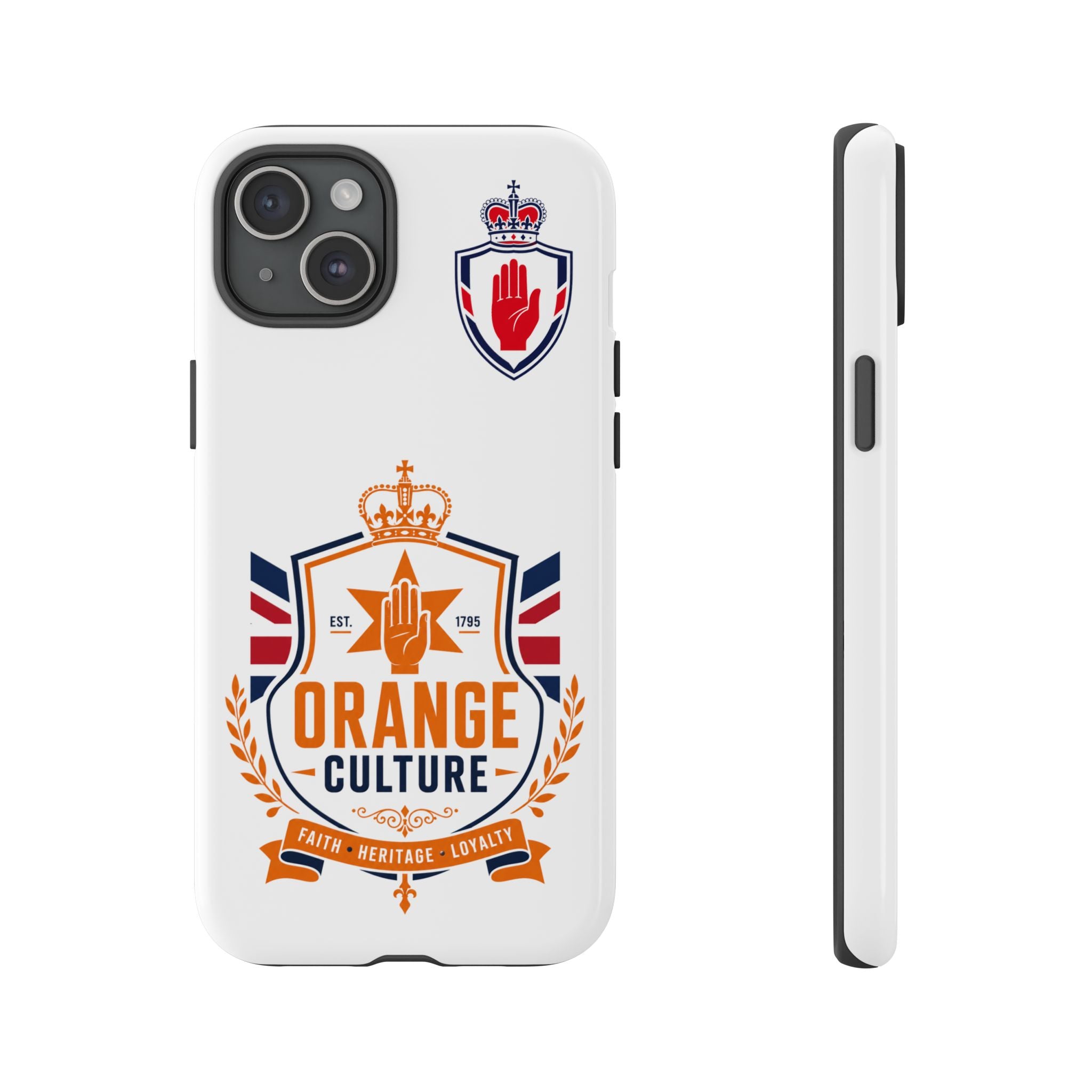 Orange Culture Phone Case — Patriotic Protective Cover