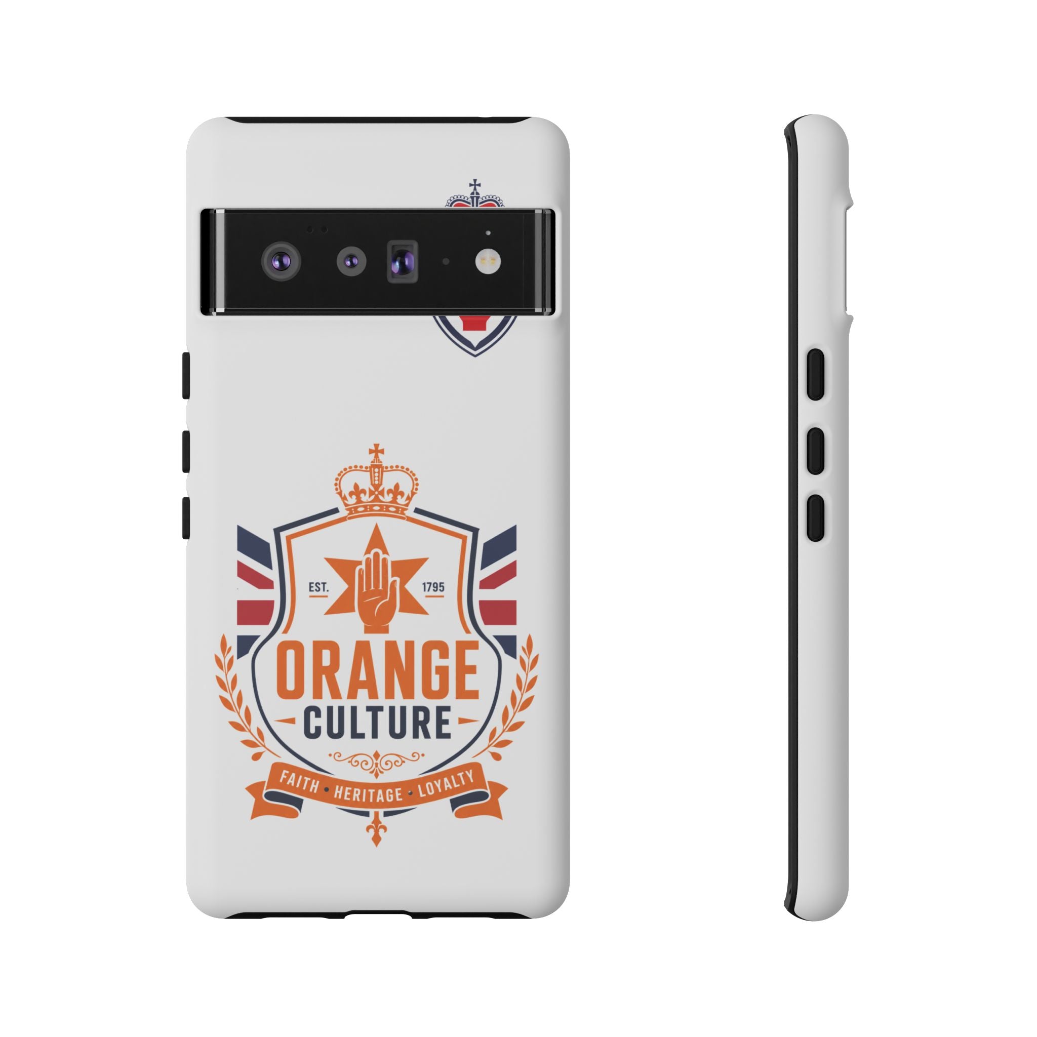 Orange Culture Phone Case — Patriotic Protective Cover