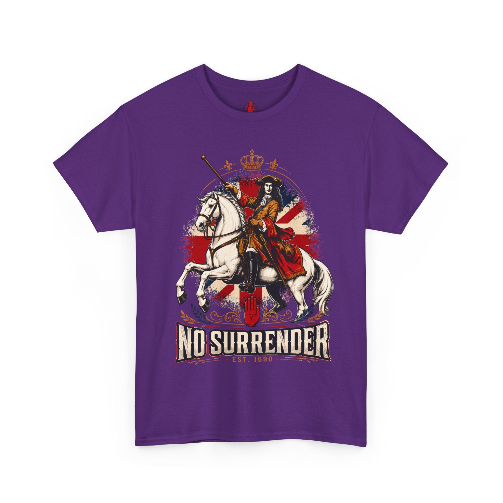 No Surrender T-Shirt — Bold British Graphic Tee