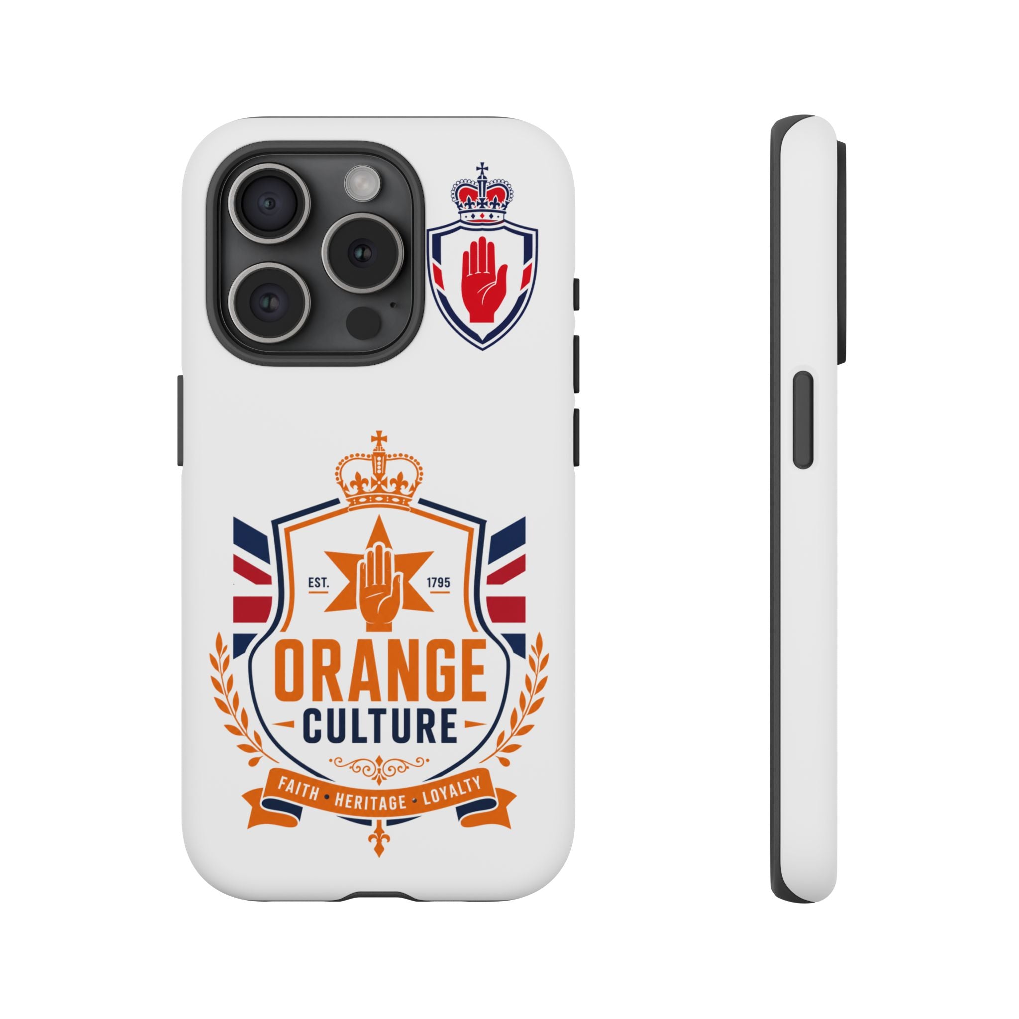 Orange Culture Phone Case — Patriotic Protective Cover