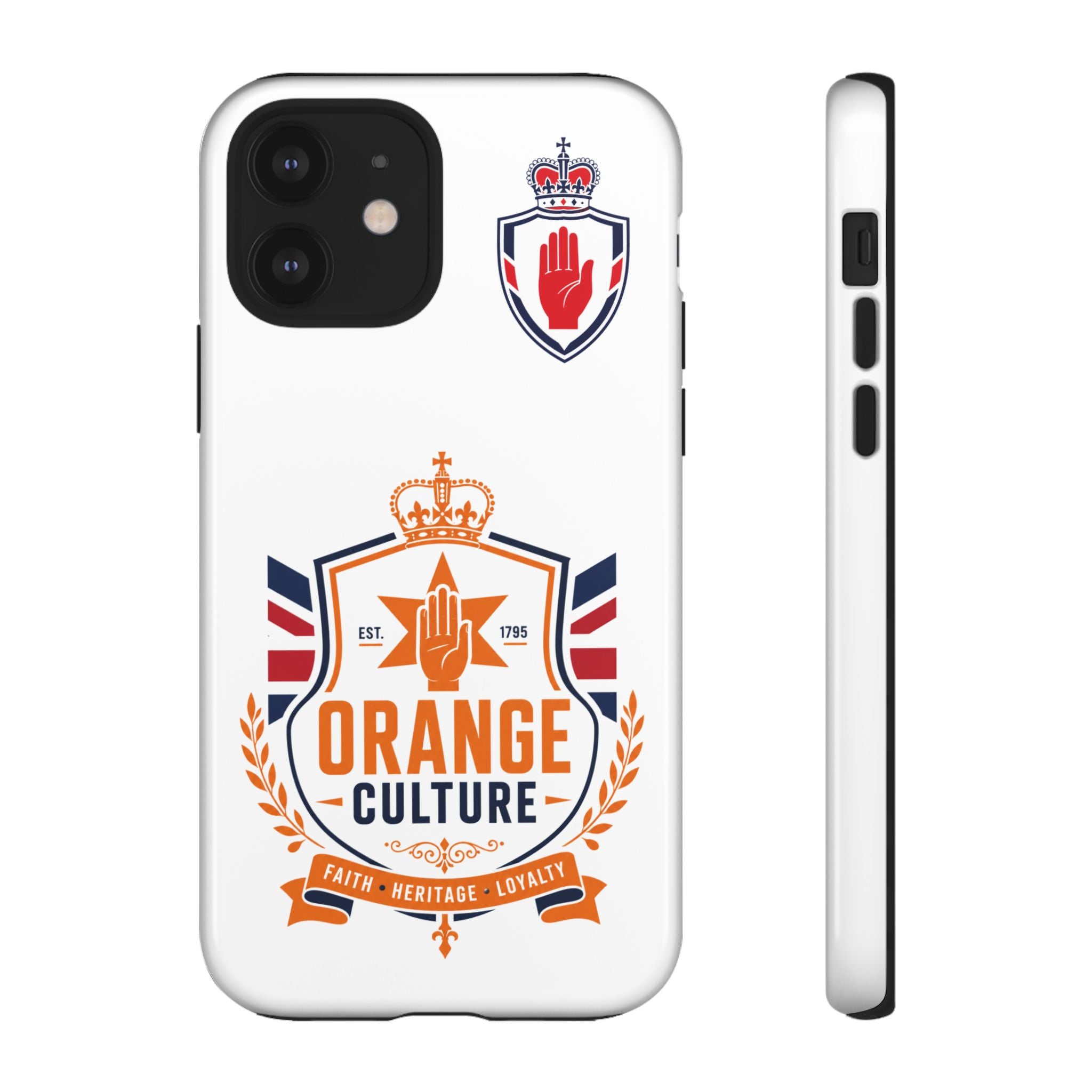 Orange Culture Phone Case — Patriotic Protective Cover