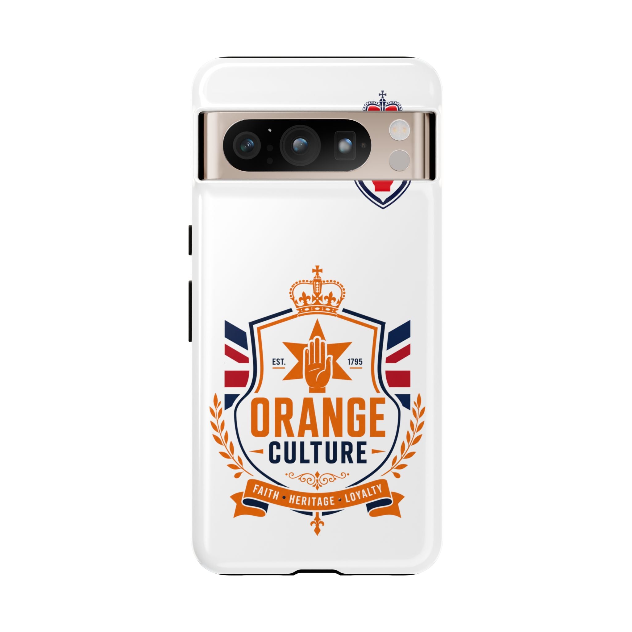 Orange Culture Phone Case — Patriotic Protective Cover