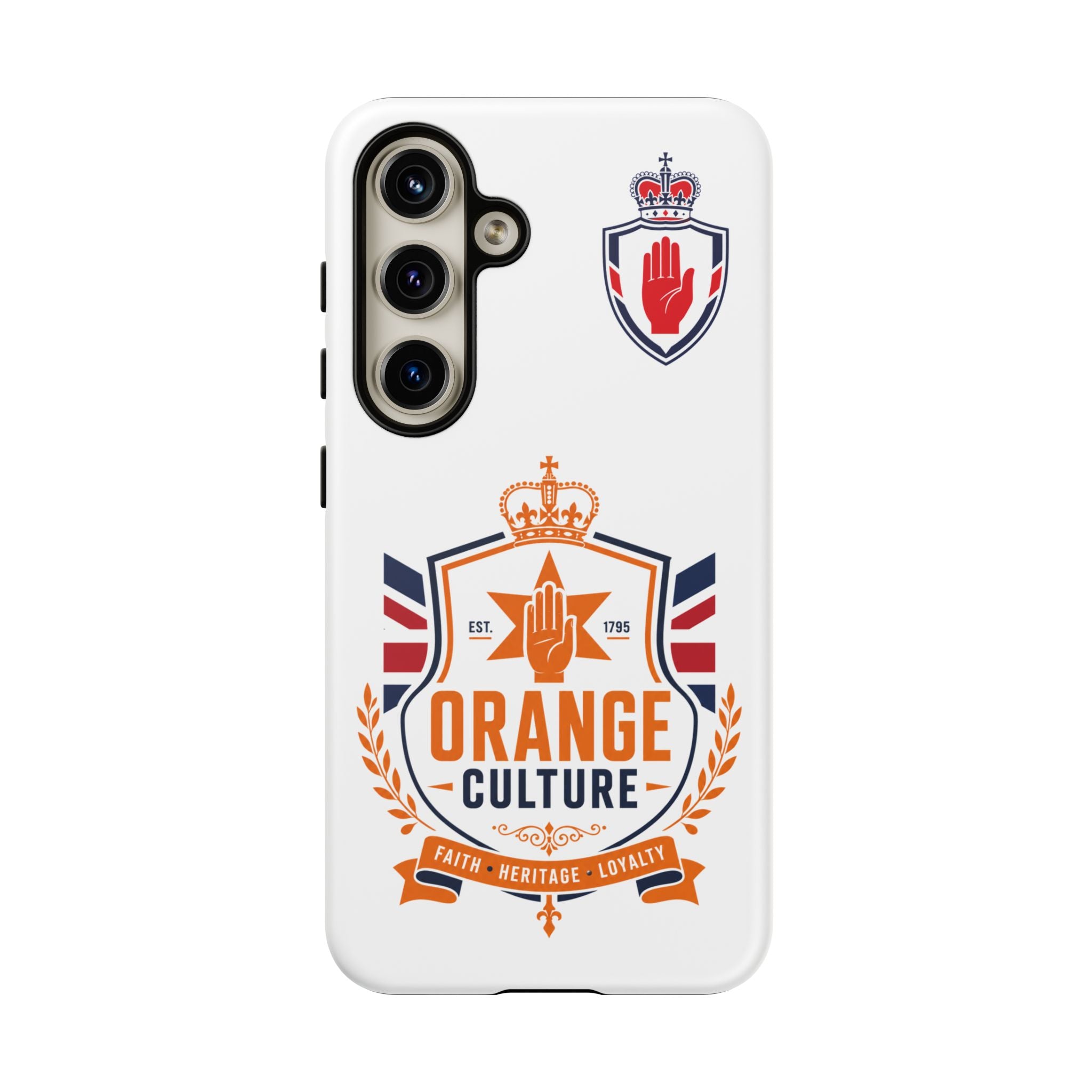 Orange Culture Phone Case — Patriotic Protective Cover