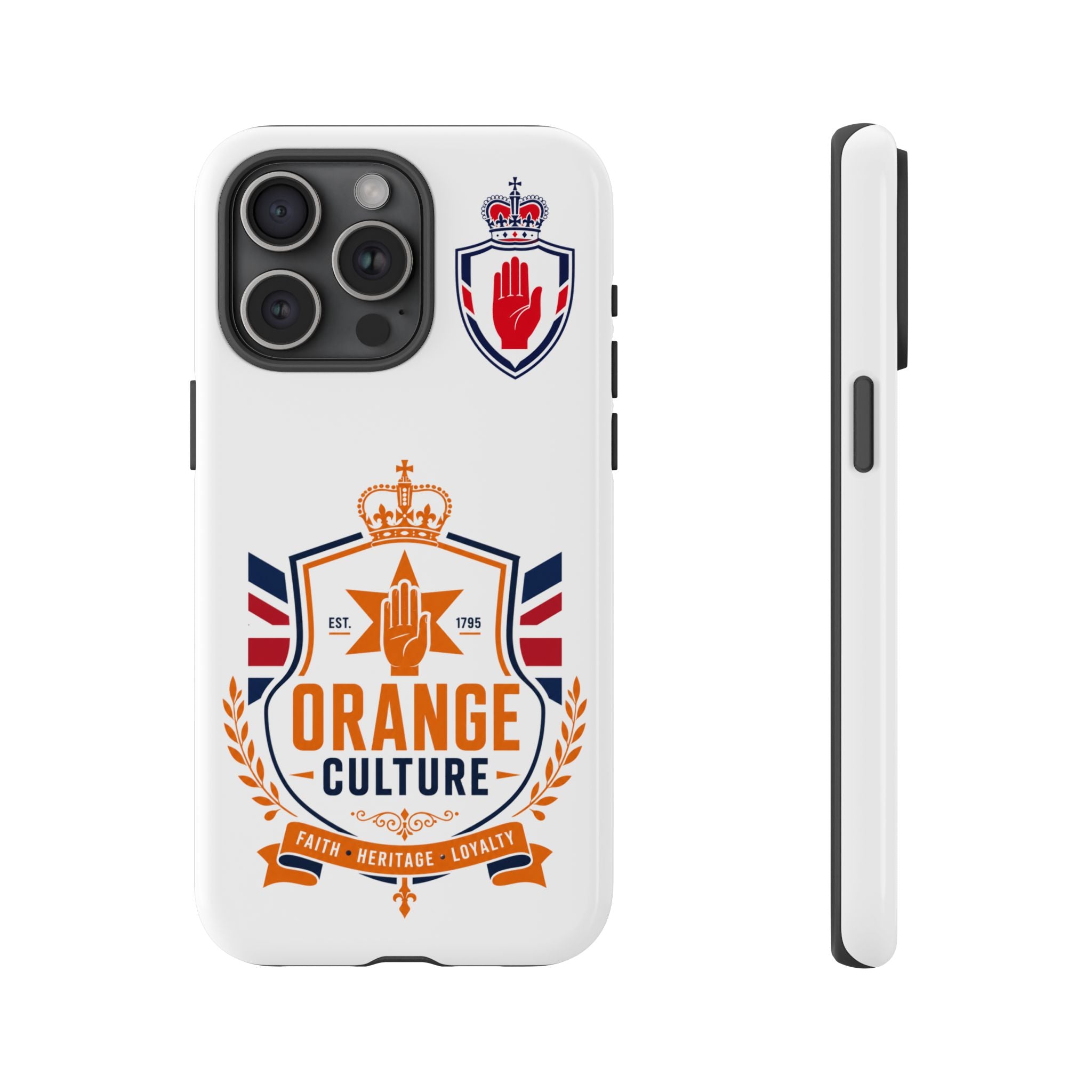 Orange Culture Phone Case — Patriotic Protective Cover