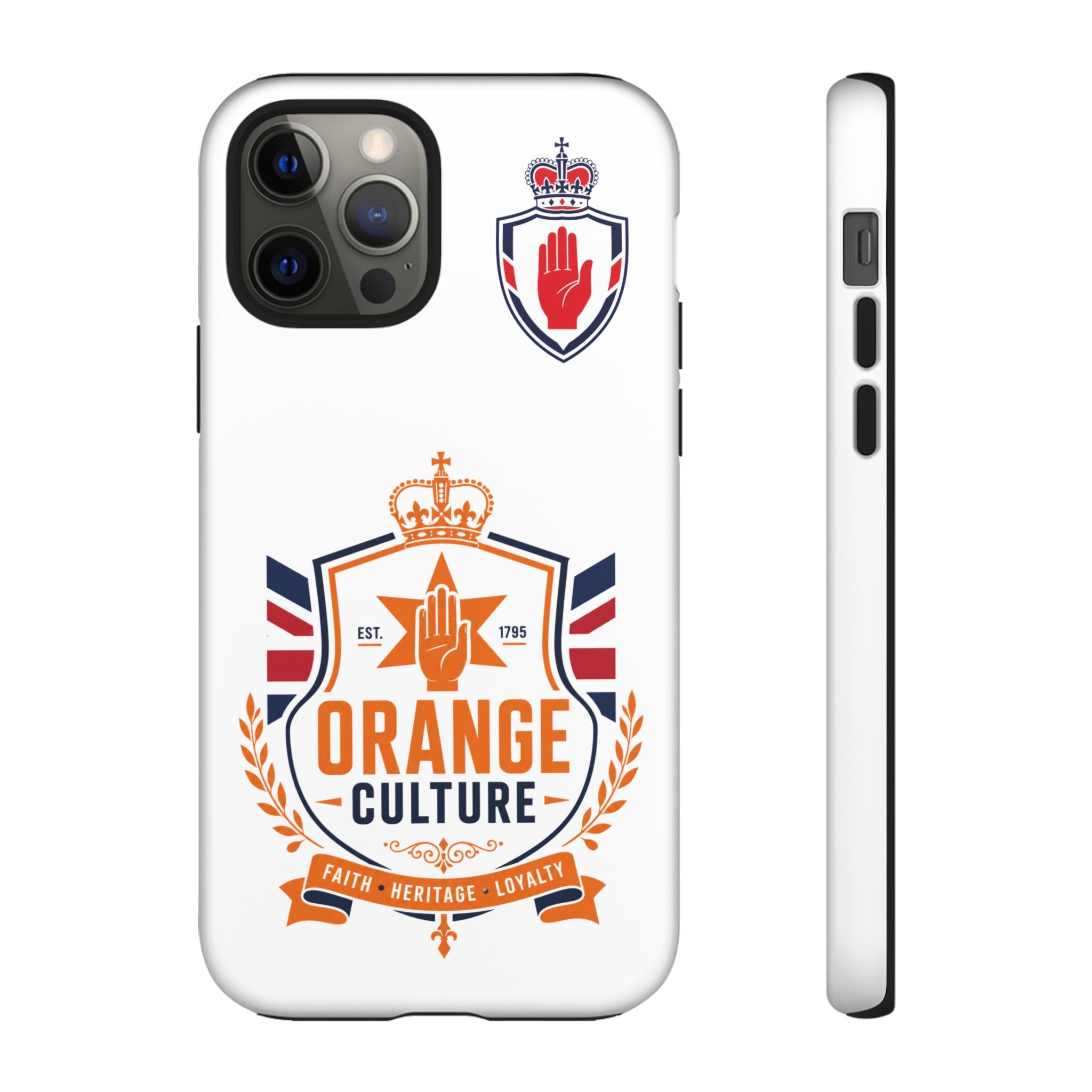 Orange Culture Phone Case — Patriotic Protective Cover