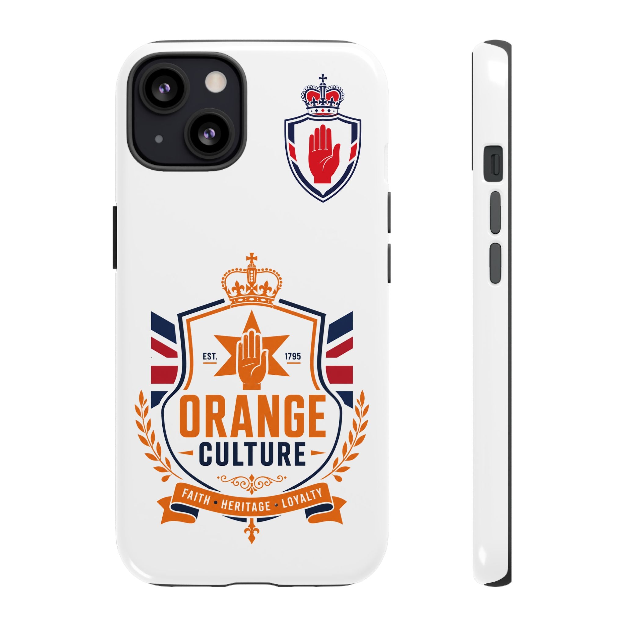 Orange Culture Phone Case — Patriotic Protective Cover