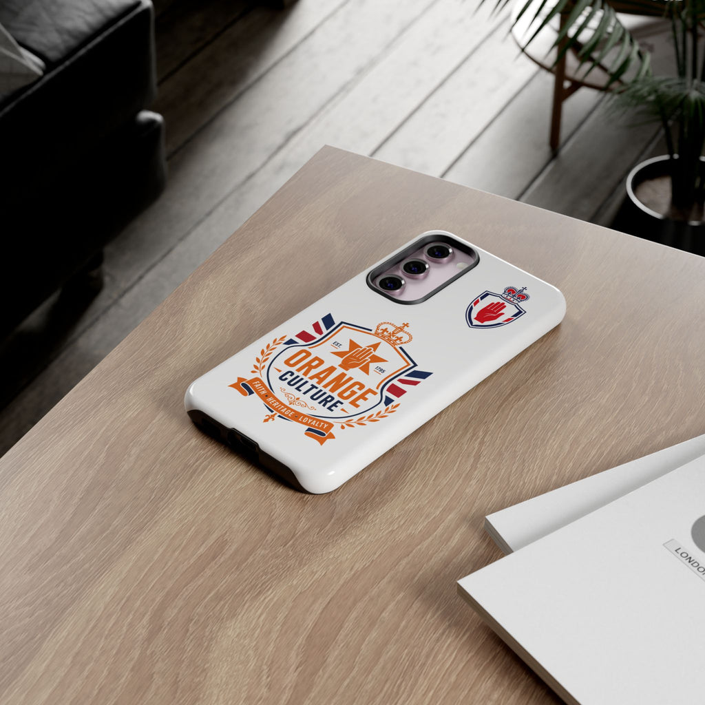 Orange Culture Phone Case — Patriotic Protective Cover
