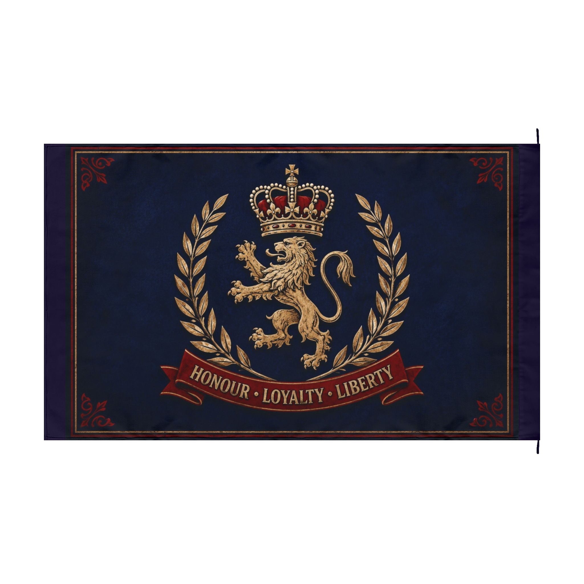 Double sided true British patriot flag