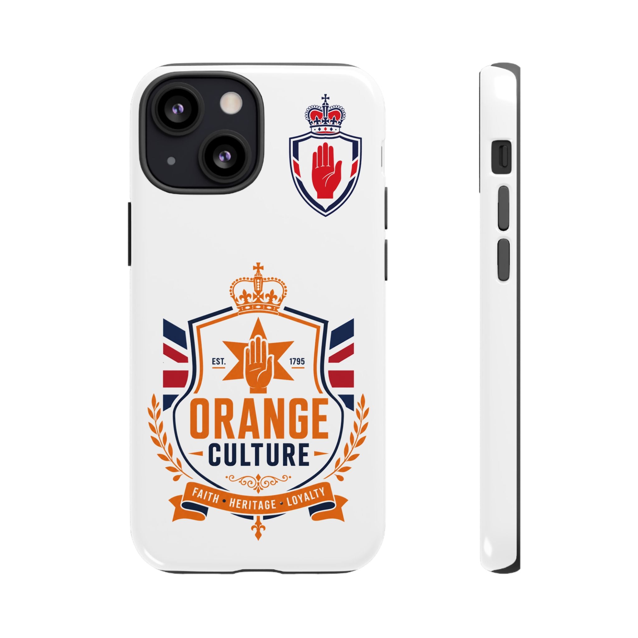 Orange Culture Phone Case — Patriotic Protective Cover