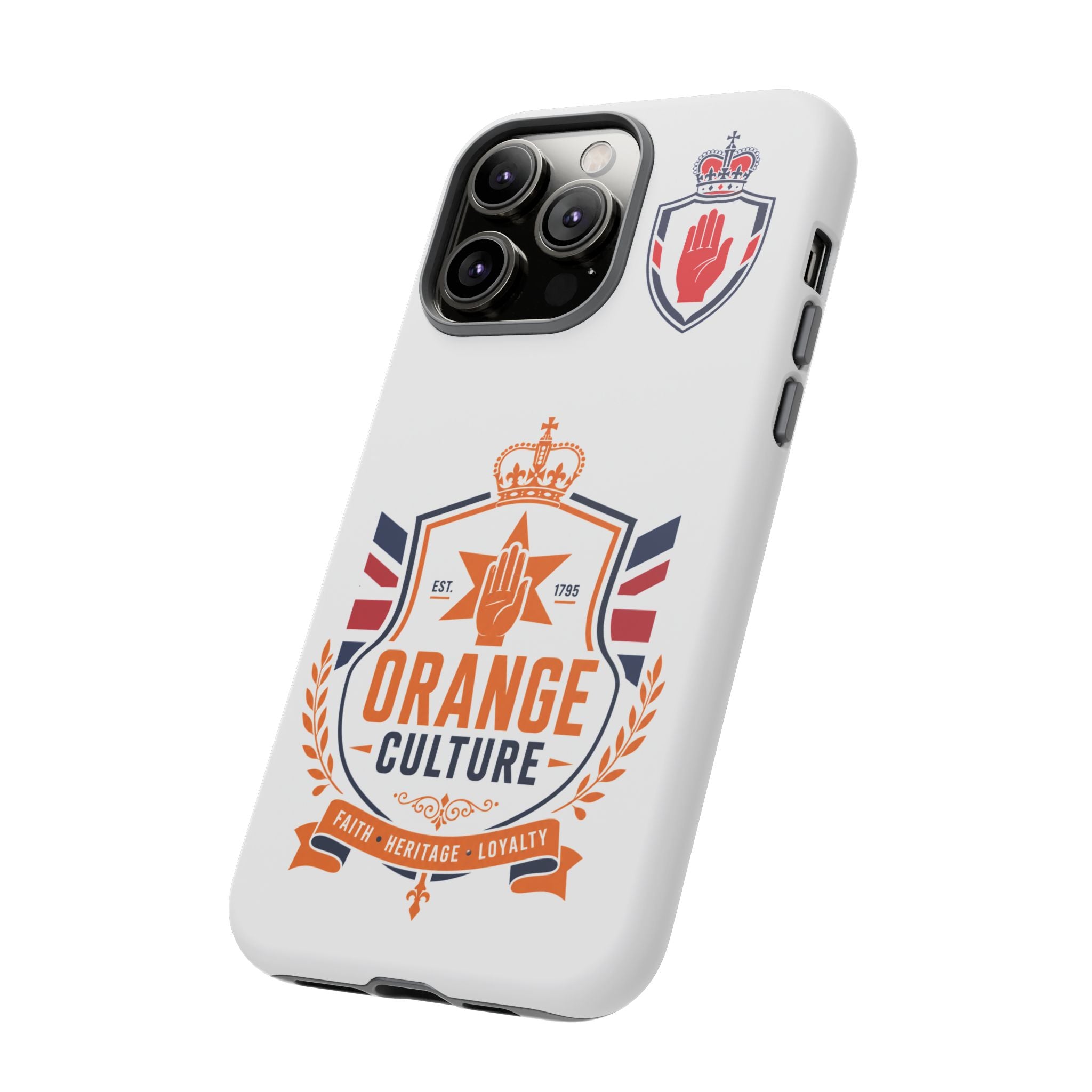 Orange Culture Phone Case — Patriotic Protective Cover