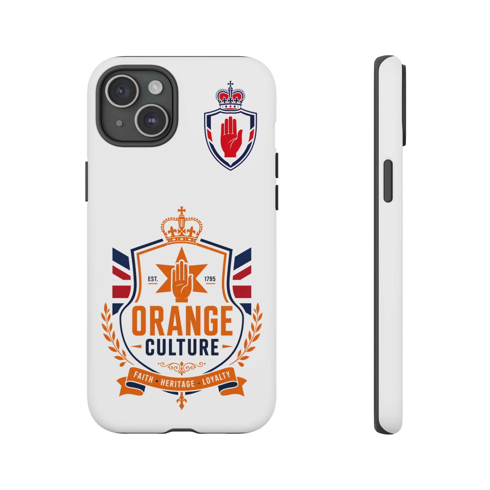 Orange Culture Phone Case — Patriotic Protective Cover