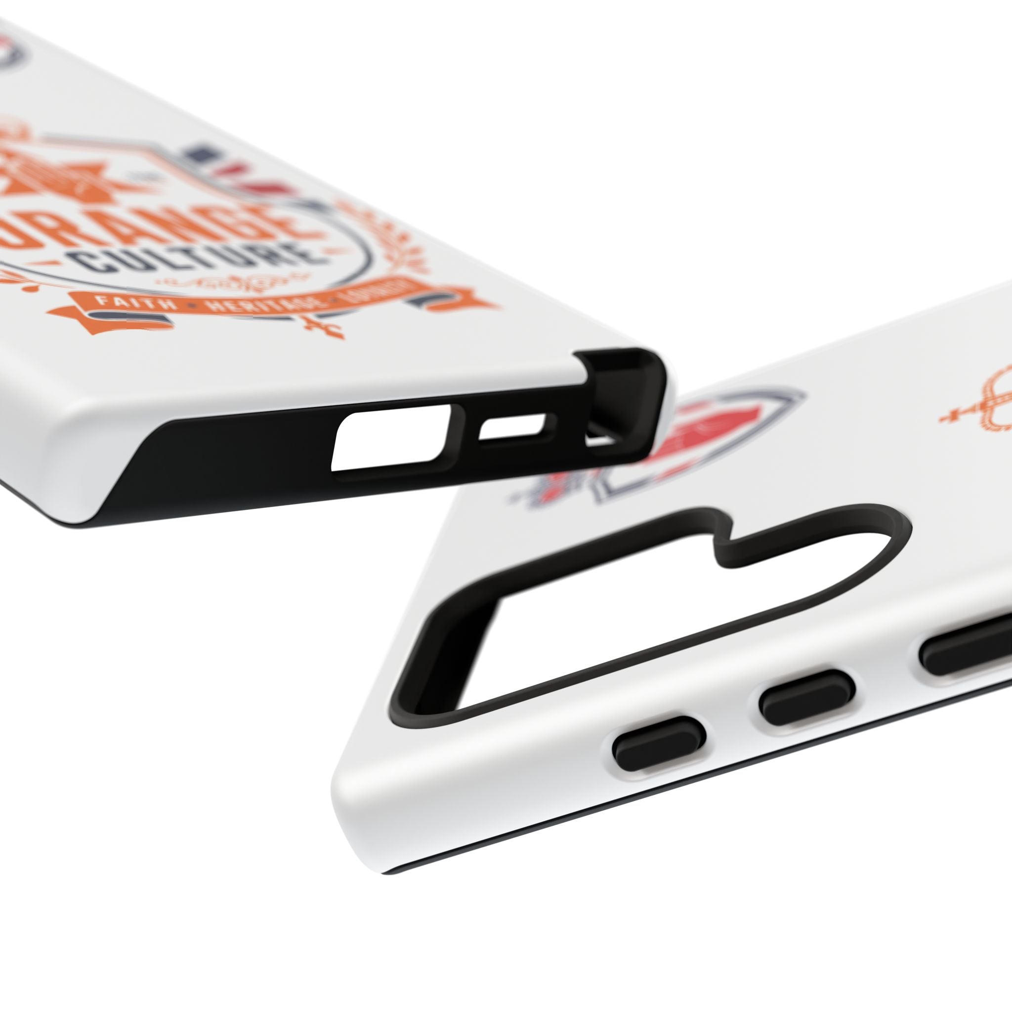Orange Culture Phone Case — Patriotic Protective Cover
