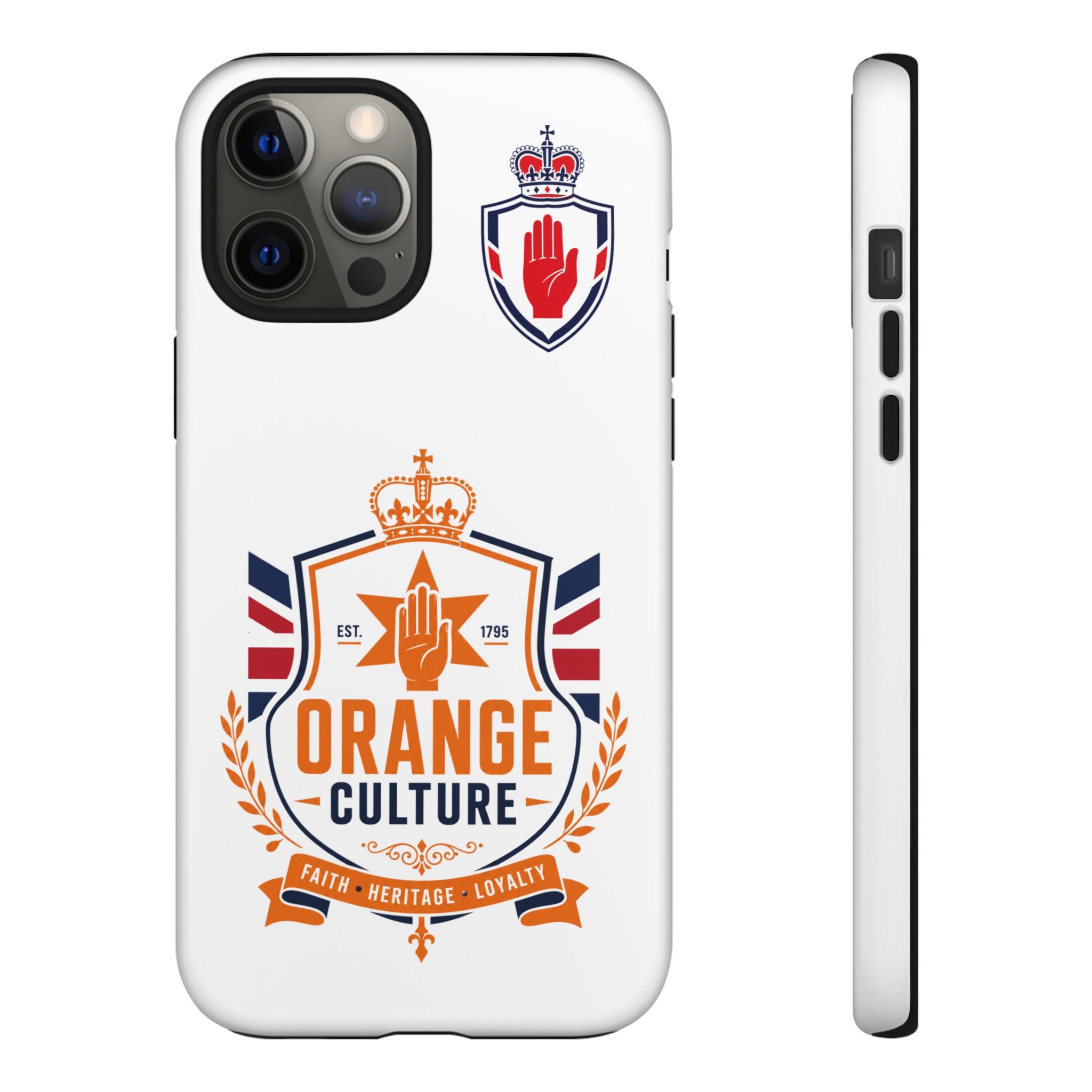 Orange Culture Phone Case — Patriotic Protective Cover