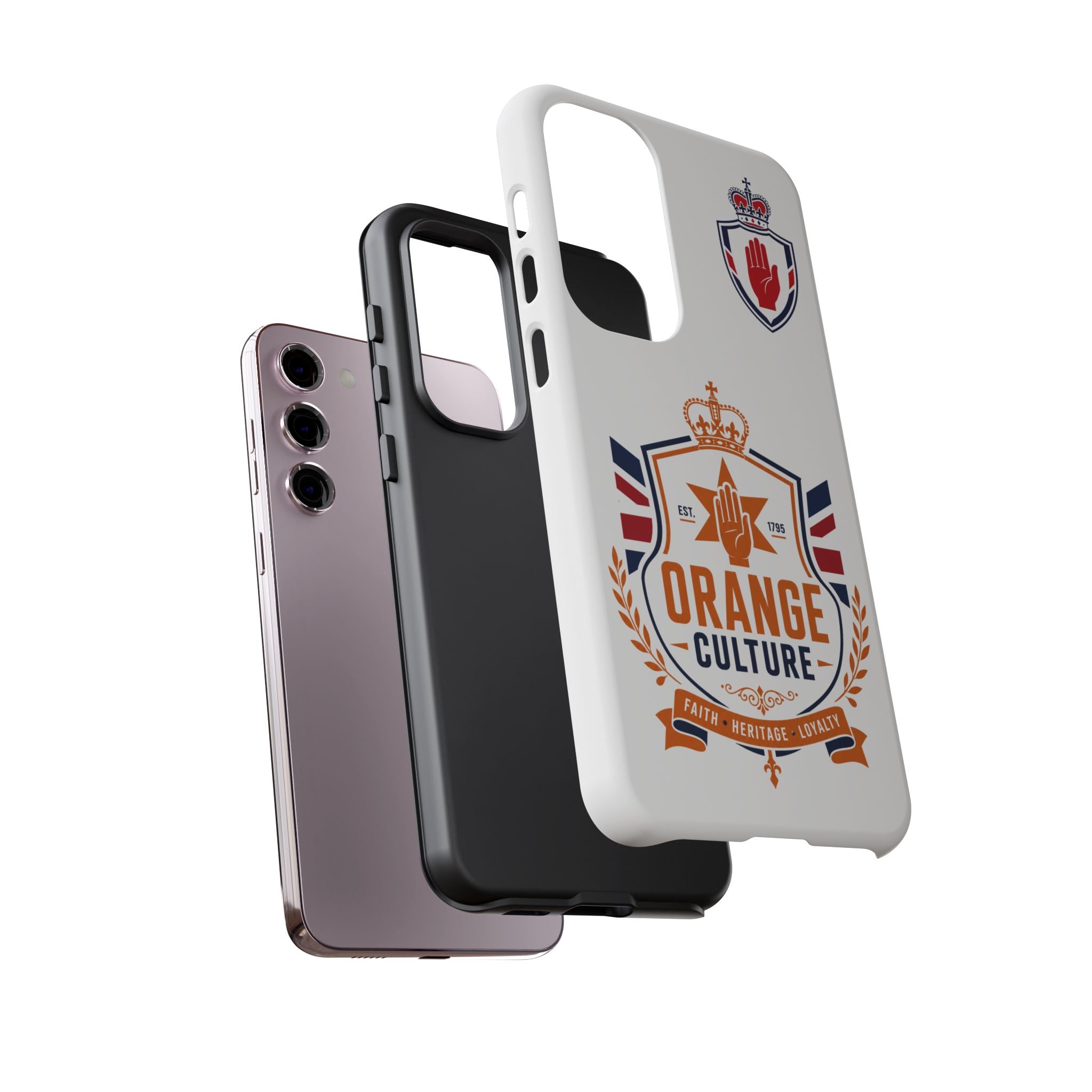 Orange Culture Phone Case — Patriotic Protective Cover