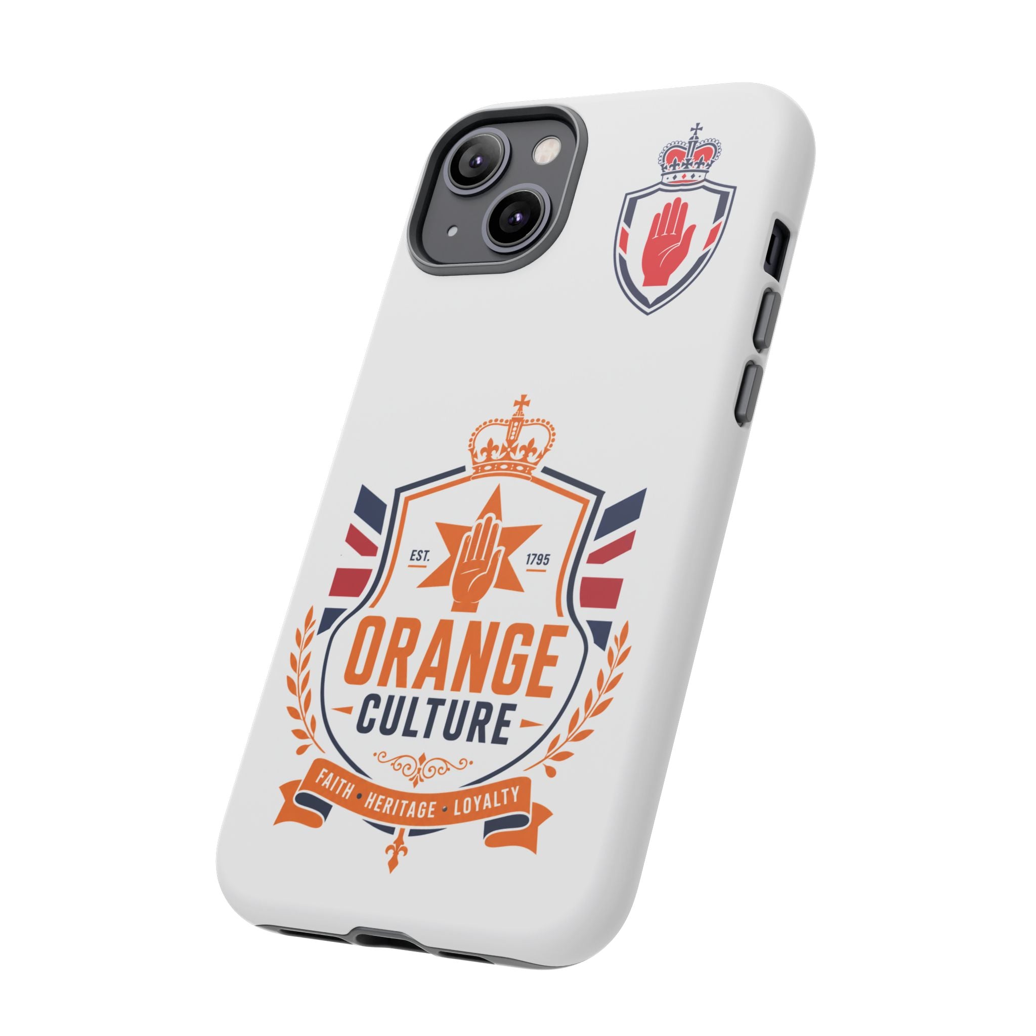 Orange Culture Phone Case — Patriotic Protective Cover