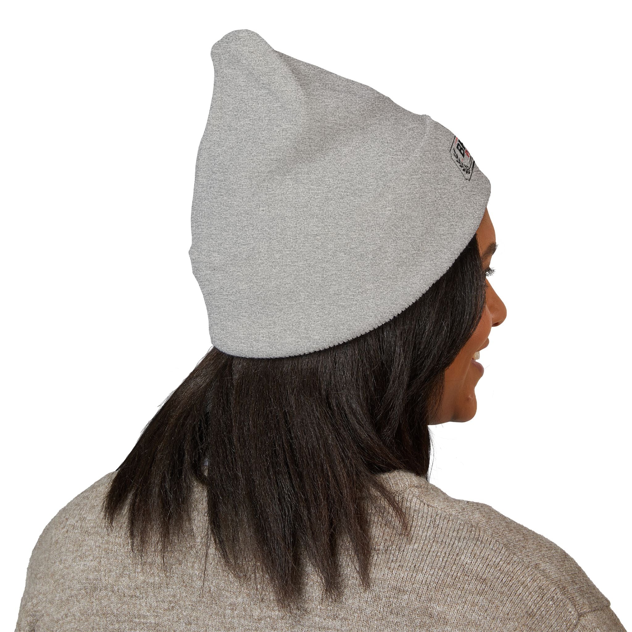 British Patriot Embroidered Cuffed Beanie