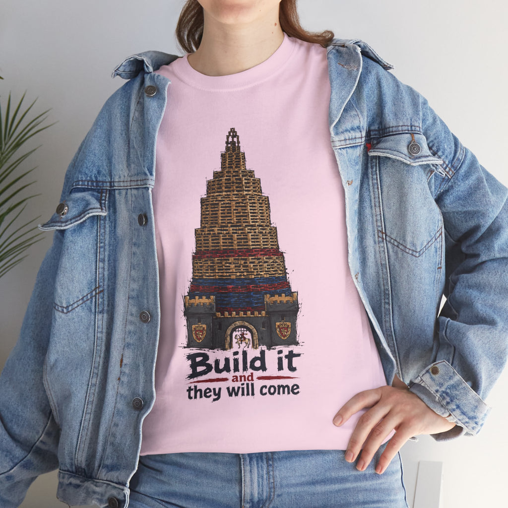 Build it and they will come T-Shirt — Bold British Graphic Tee