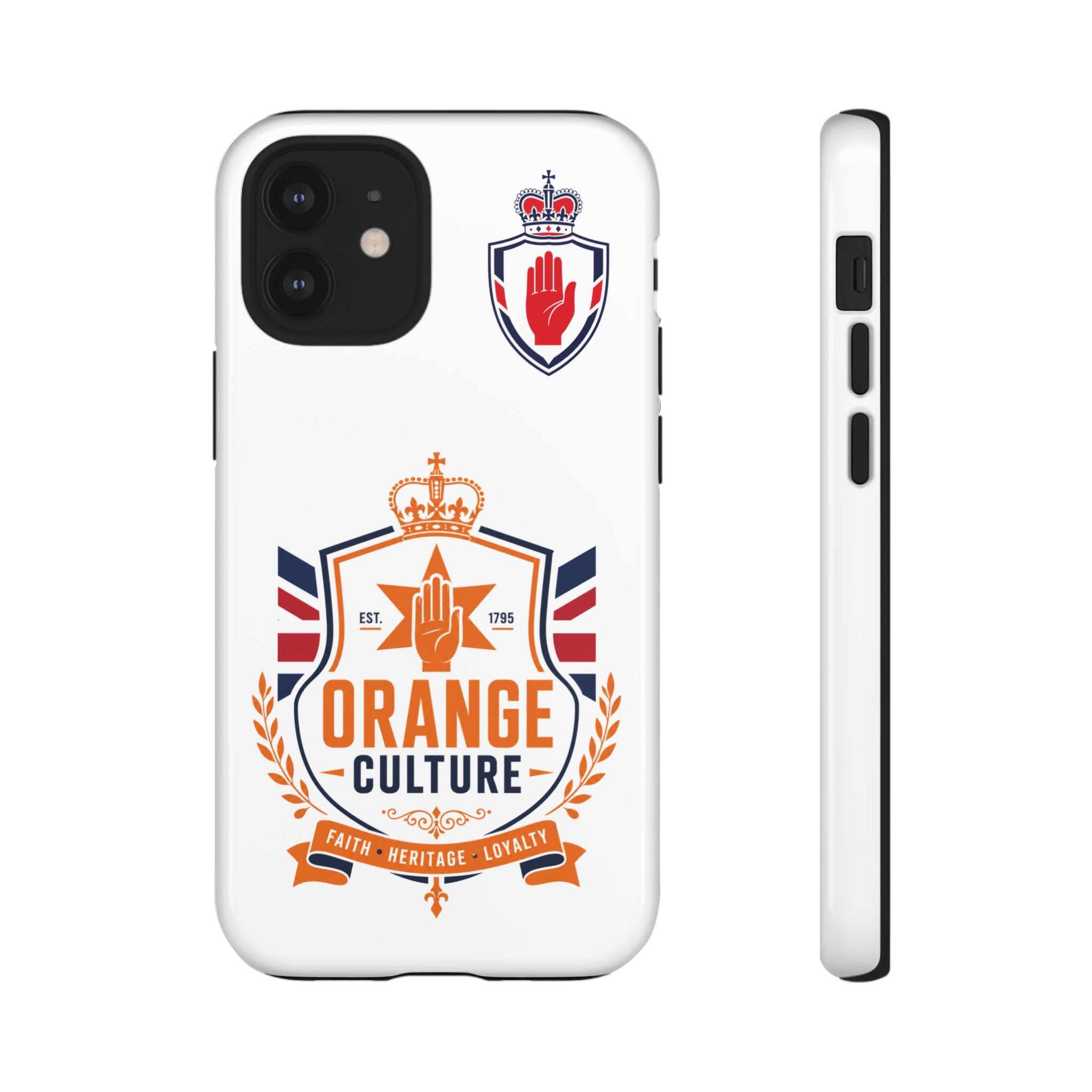 Orange Culture Phone Case — Patriotic Protective Cover