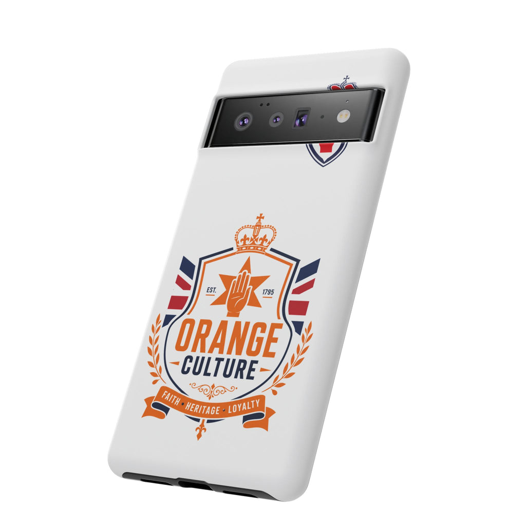 Orange Culture Phone Case — Patriotic Protective Cover