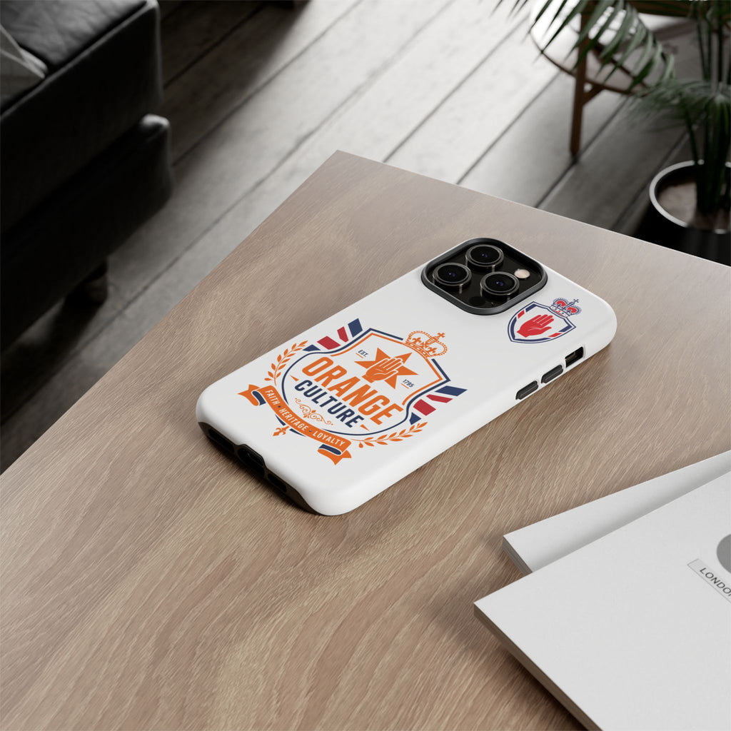 Orange Culture Phone Case — Patriotic Protective Cover
