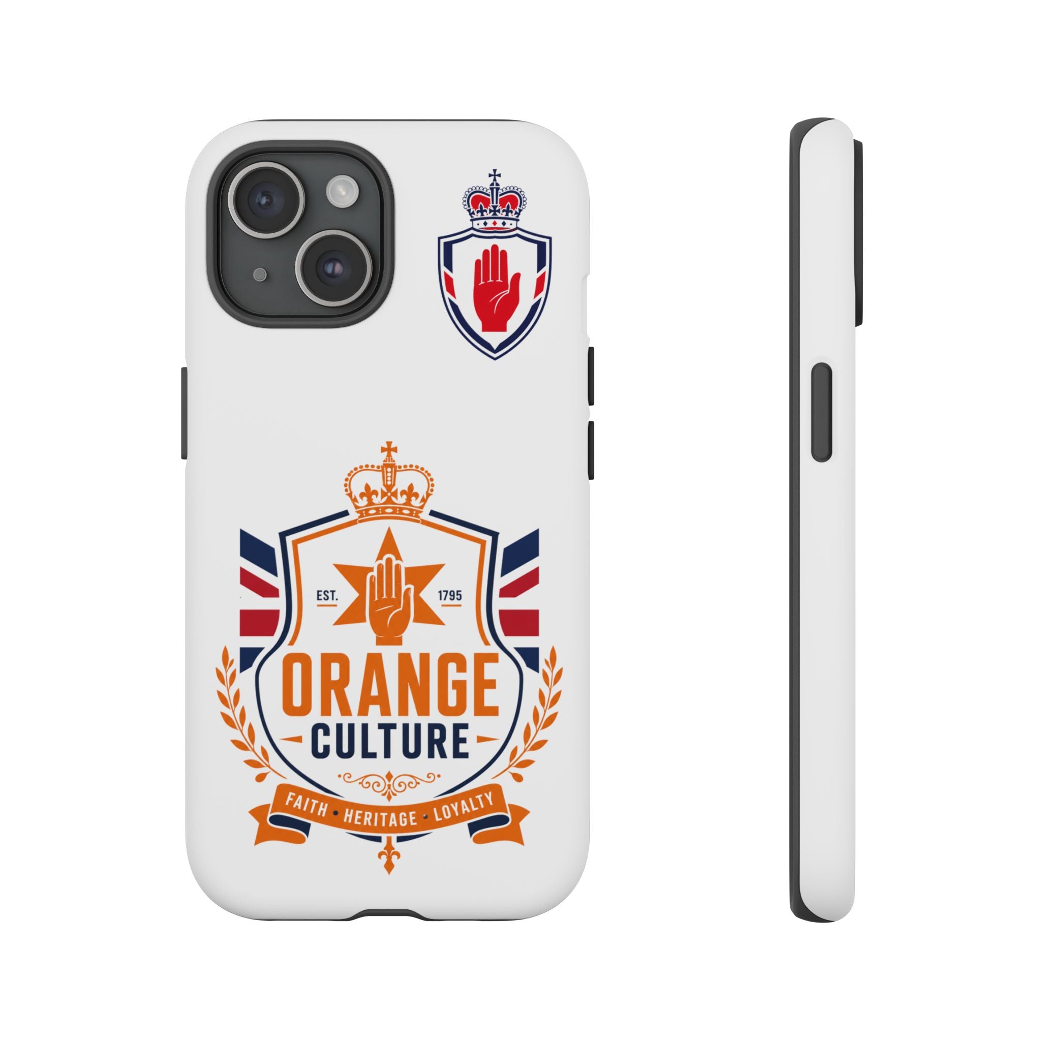 Orange Culture Phone Case — Patriotic Protective Cover