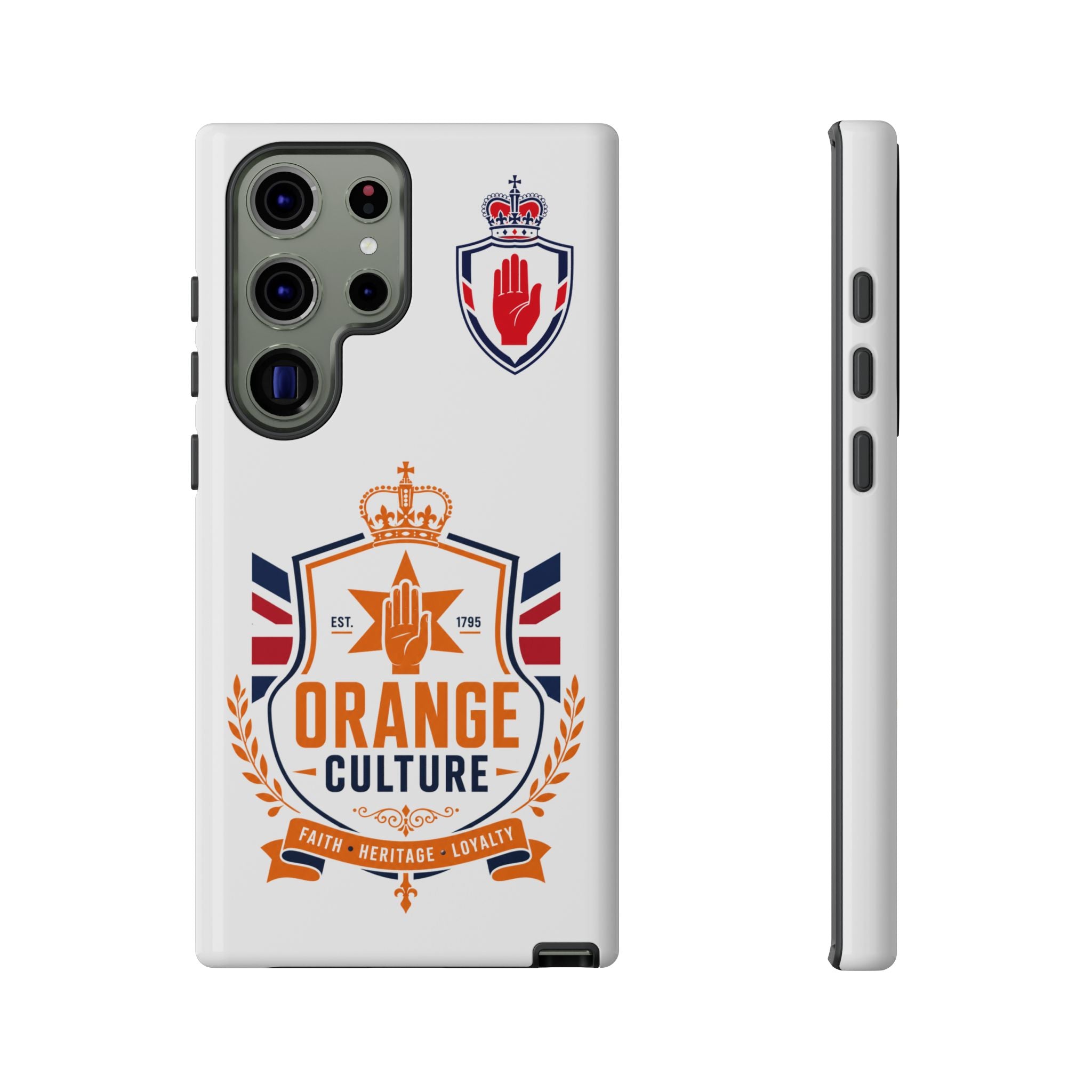 Orange Culture Phone Case — Patriotic Protective Cover